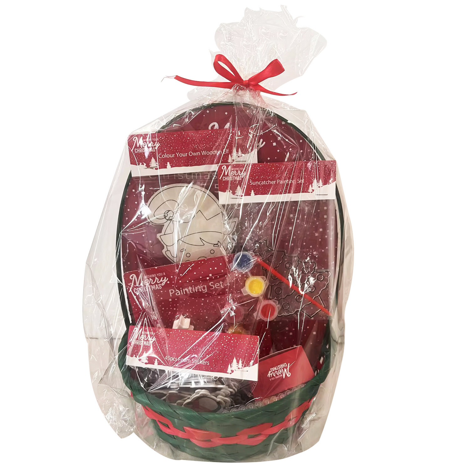 Christmas Craft Basket - Multicolour Image 1