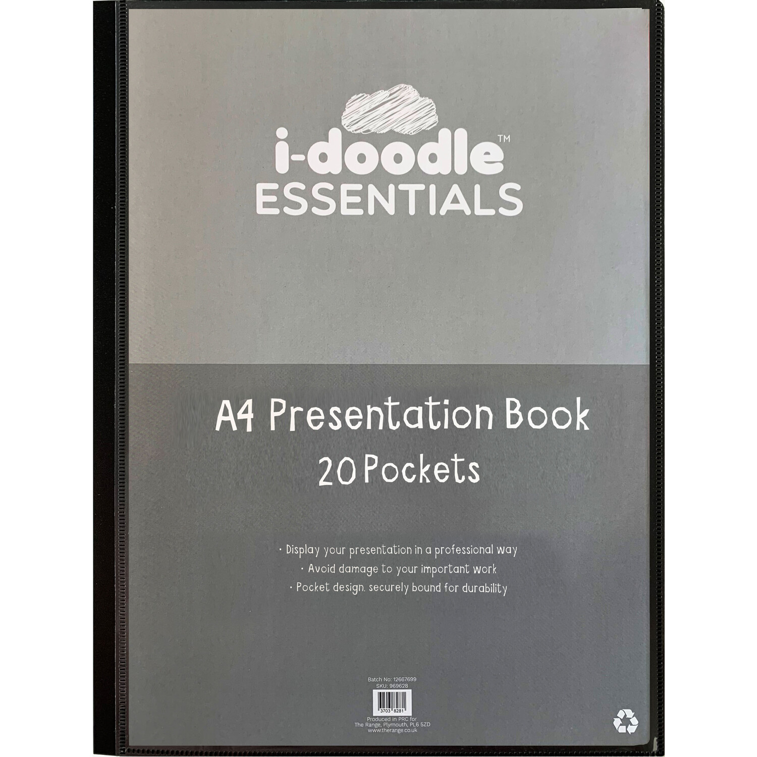 i-doodle Essentials A4 Presentation Folder Image 1