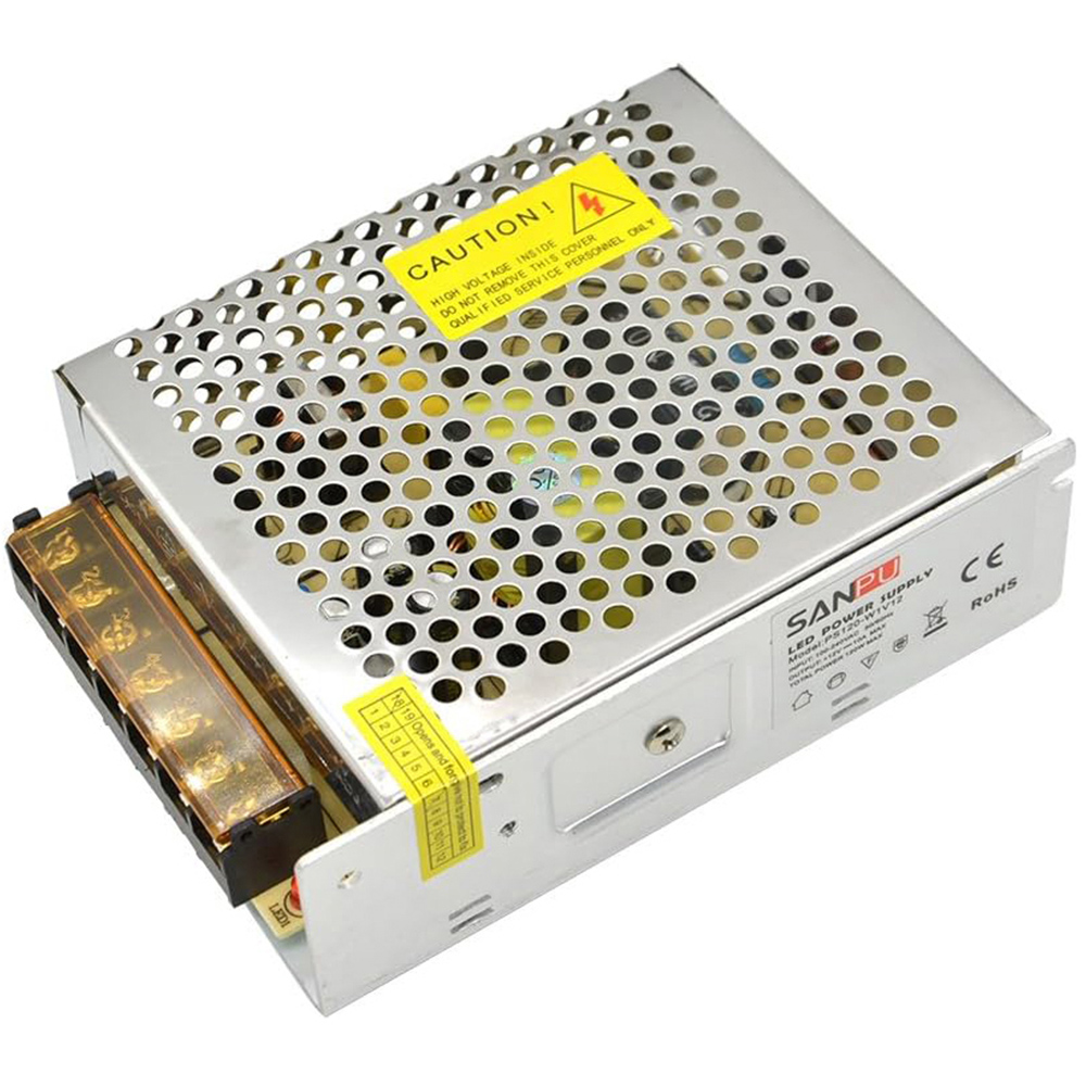 Ener-J 12V 20A 240W DC Metal Power Supply Driver for LED Image 1
