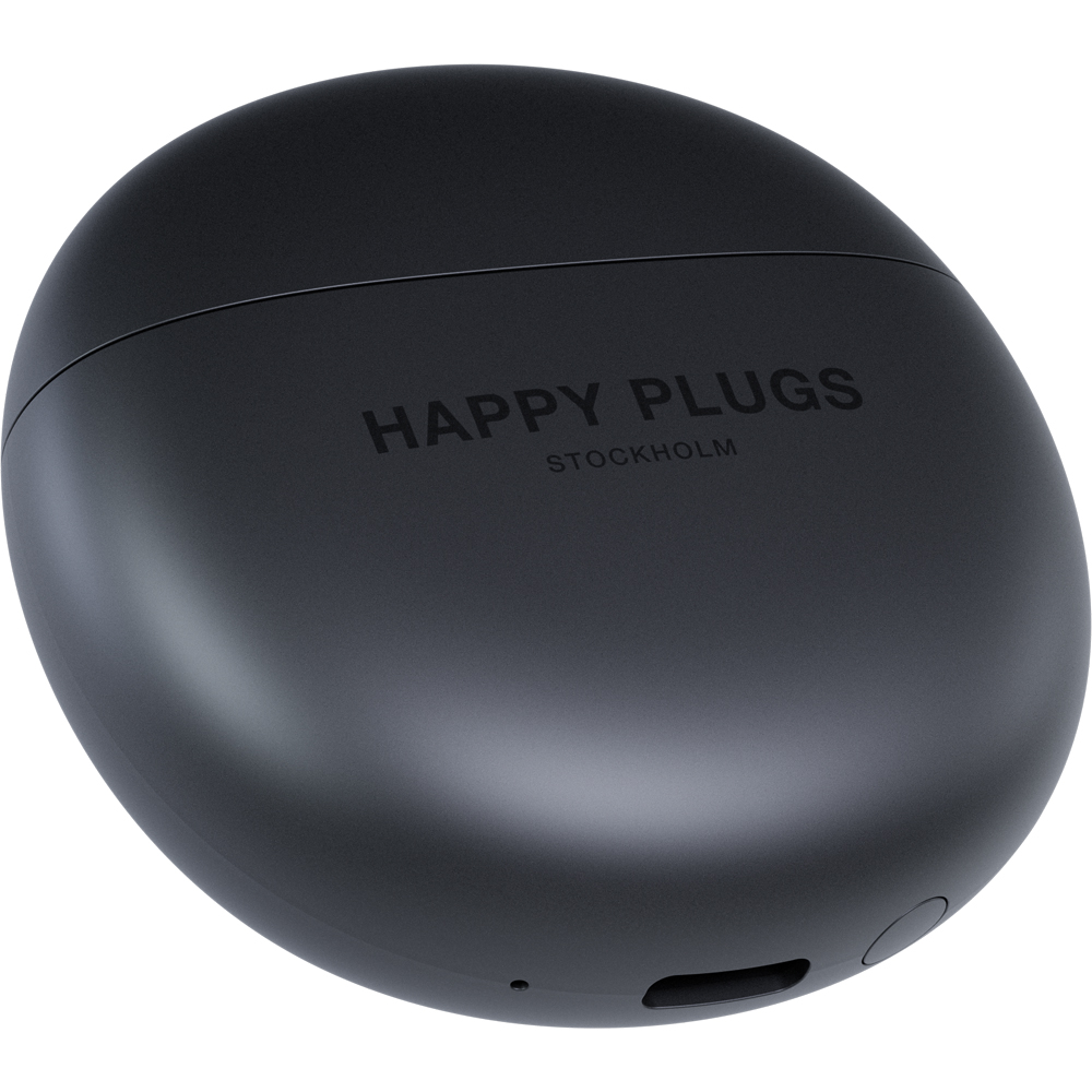 Happy Plugs Joy Lite Black Wireless Bluetooth Earbuds Image 5
