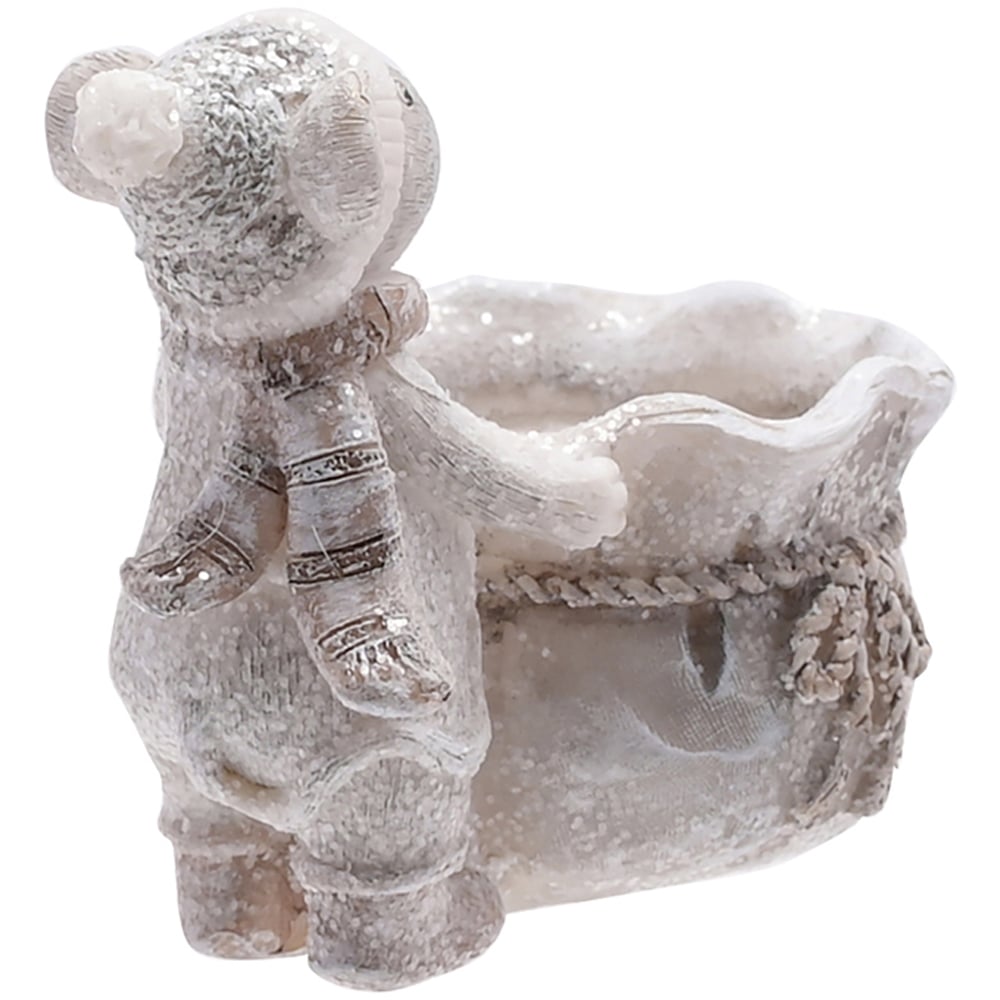 The Seasonal Gift Co. Christmas Mouse Tealight Holder Image 3