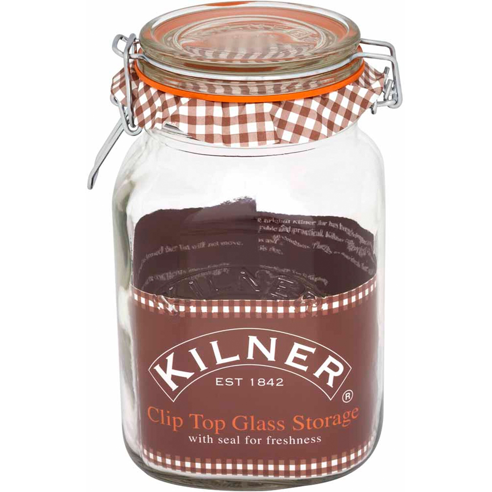 Kilner 1.5L Clip Top Glass Storage Image 3