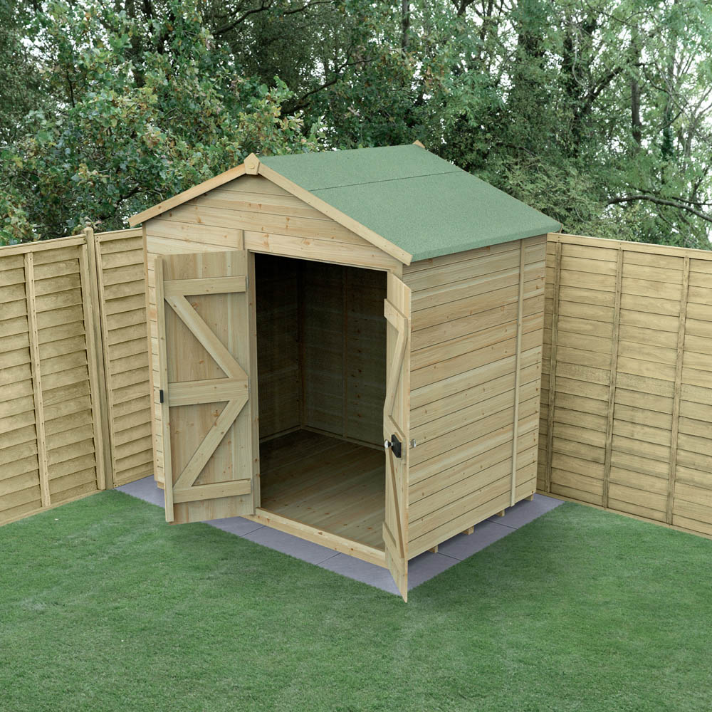 Forest Garden Timberdale 7 x 5ft Apex Shed Image 2
