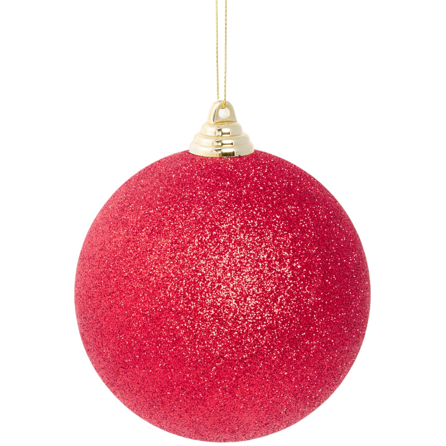 Glittery Bauble Red Image