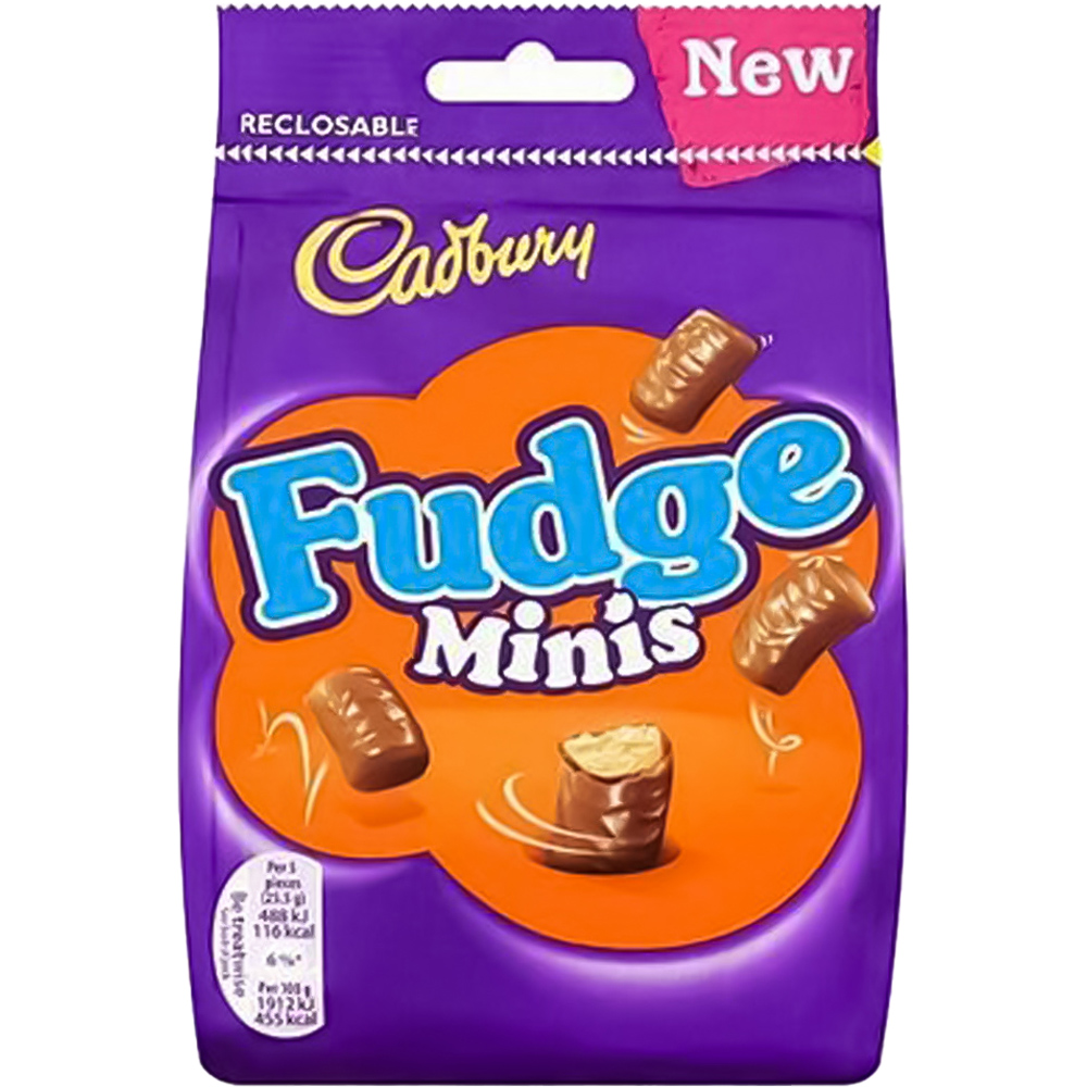 Cadbury Fudge Minis 120g Image