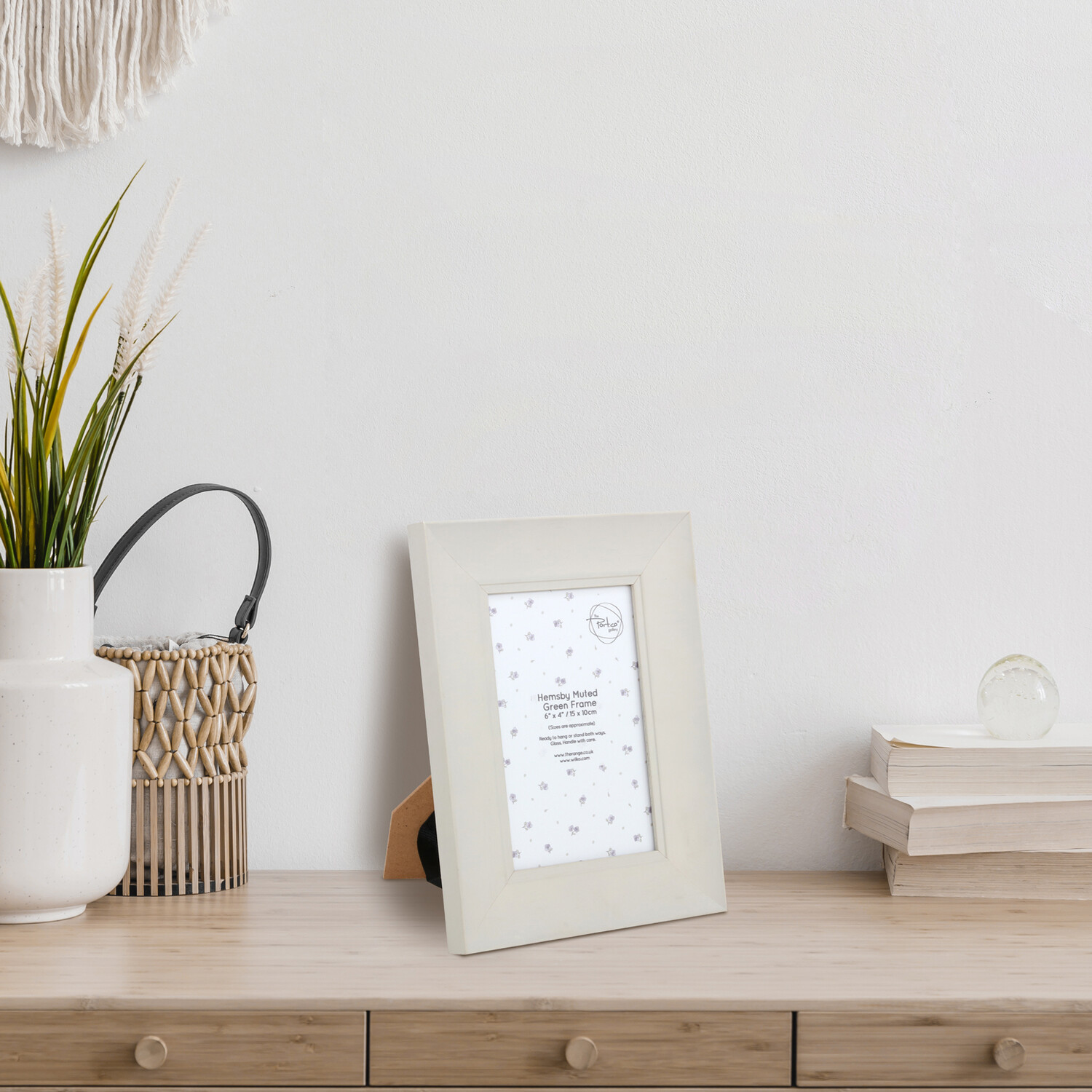 Hemsby Photo Frame Muted Green 6 x 4in Image 6