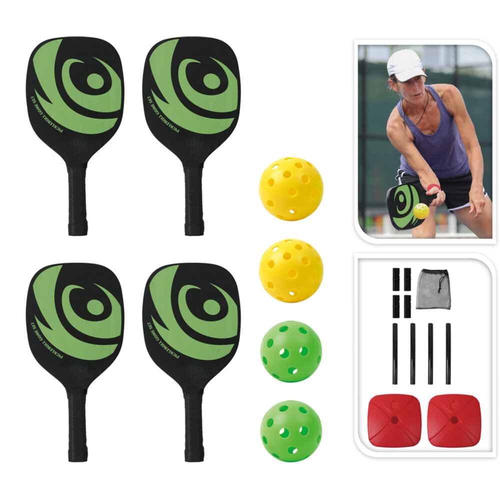 Jack Stonehouse Complete Wooden Pickleball Set Image 5