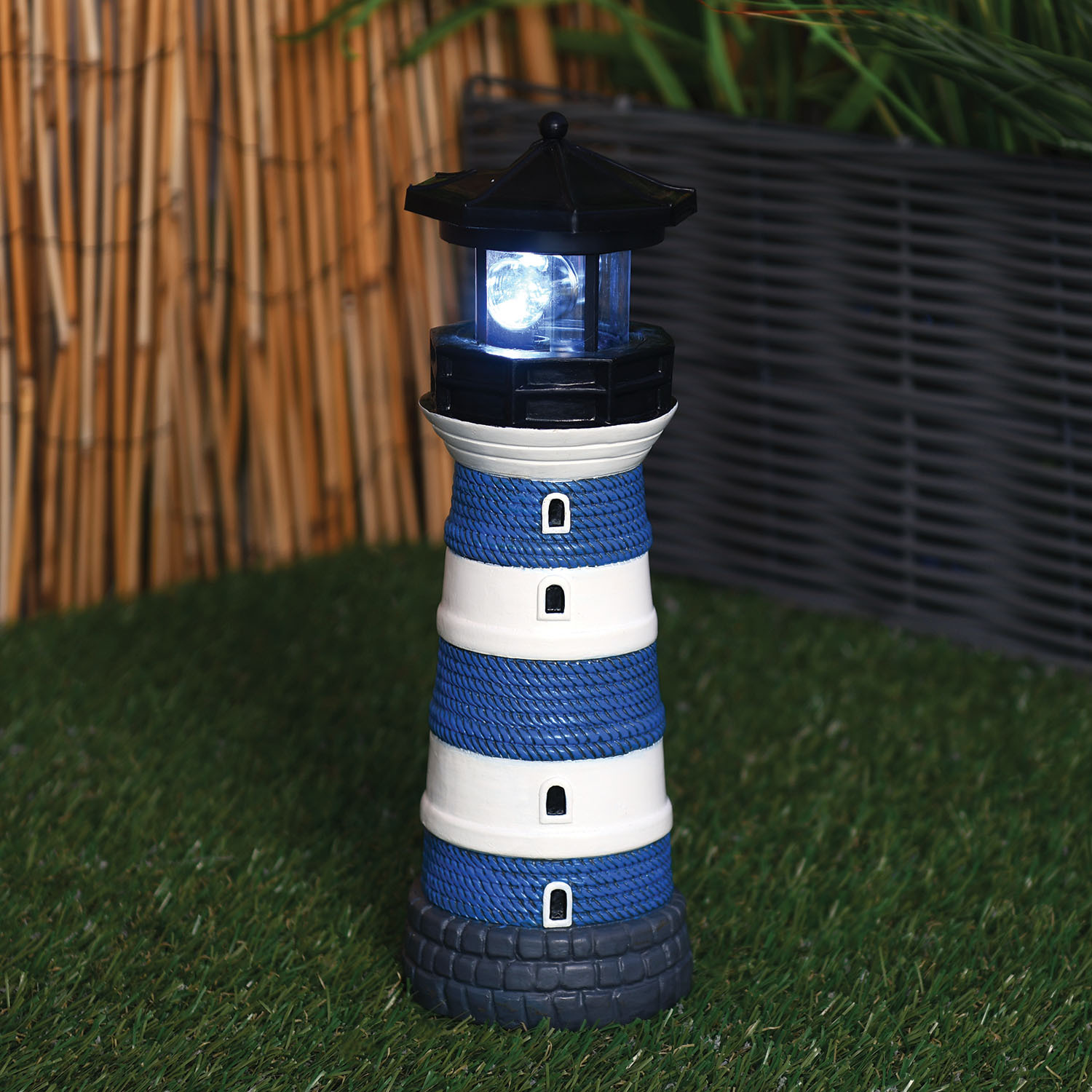 Lighthouse Garden Decoration - Multicolour Image 1