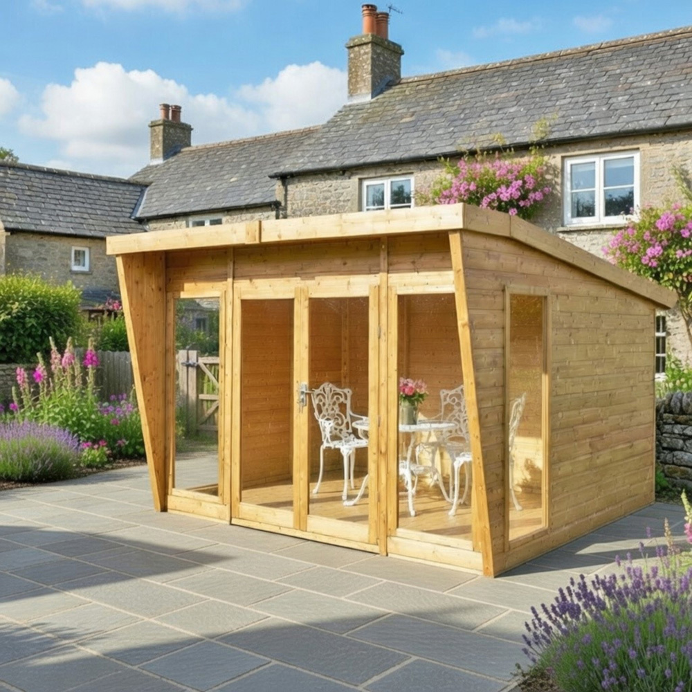 Shire Highclere 9.8 x 10ft Summerhouse Image 6