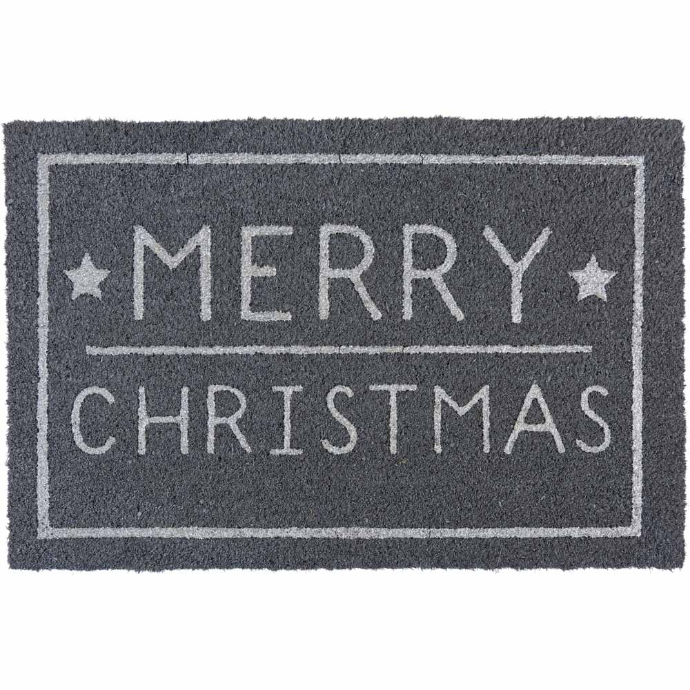 Wilko Glitter Coir Doormat 40 x 60cm Wilko