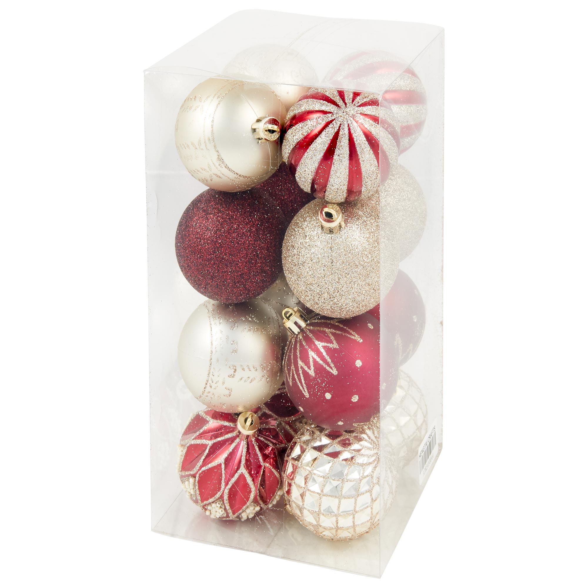 Pack of 16 Grace and Glory Baubles Image 1