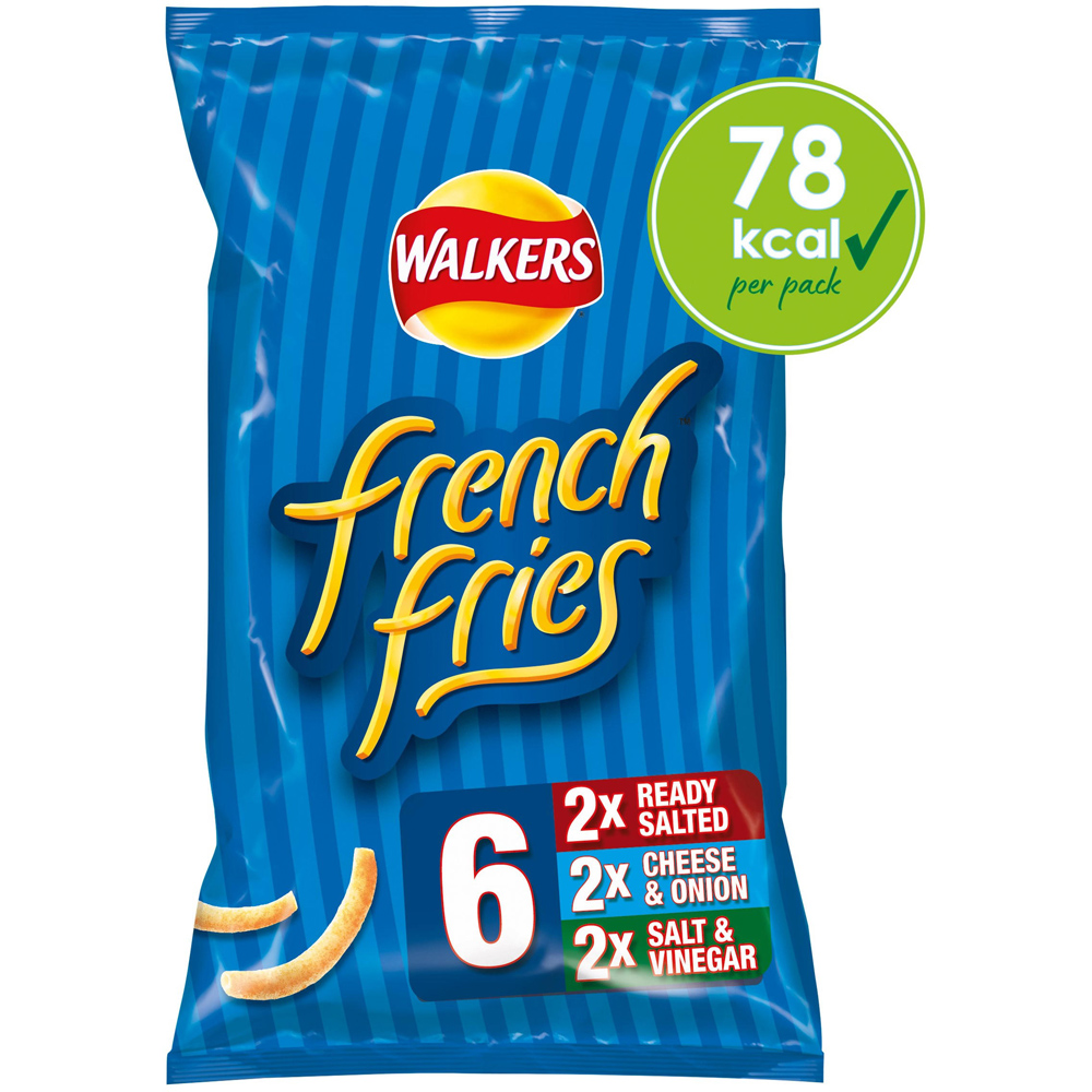 Walkers French Fries variety Multipack 6 Pack Image
