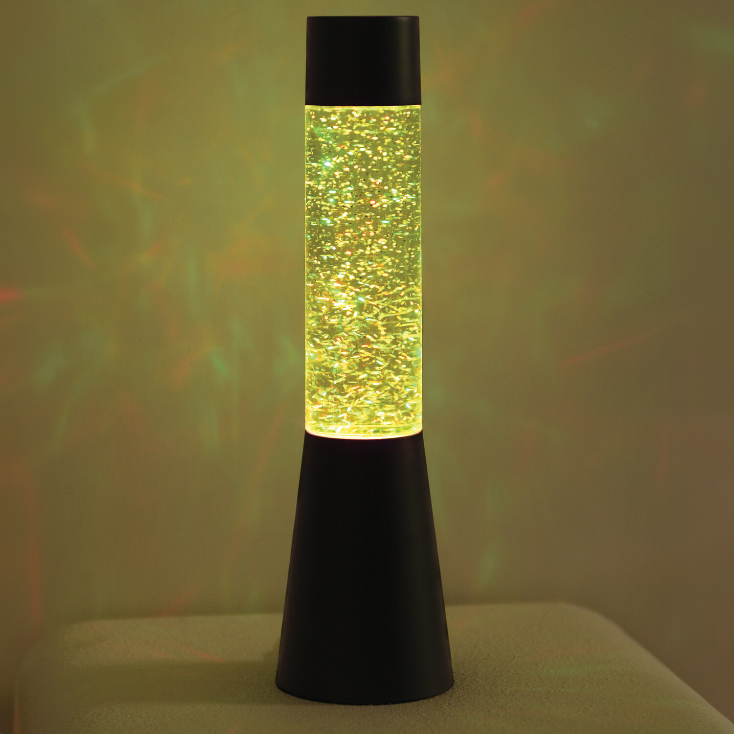 Colour Changing Glitter Table Lamp Image 3