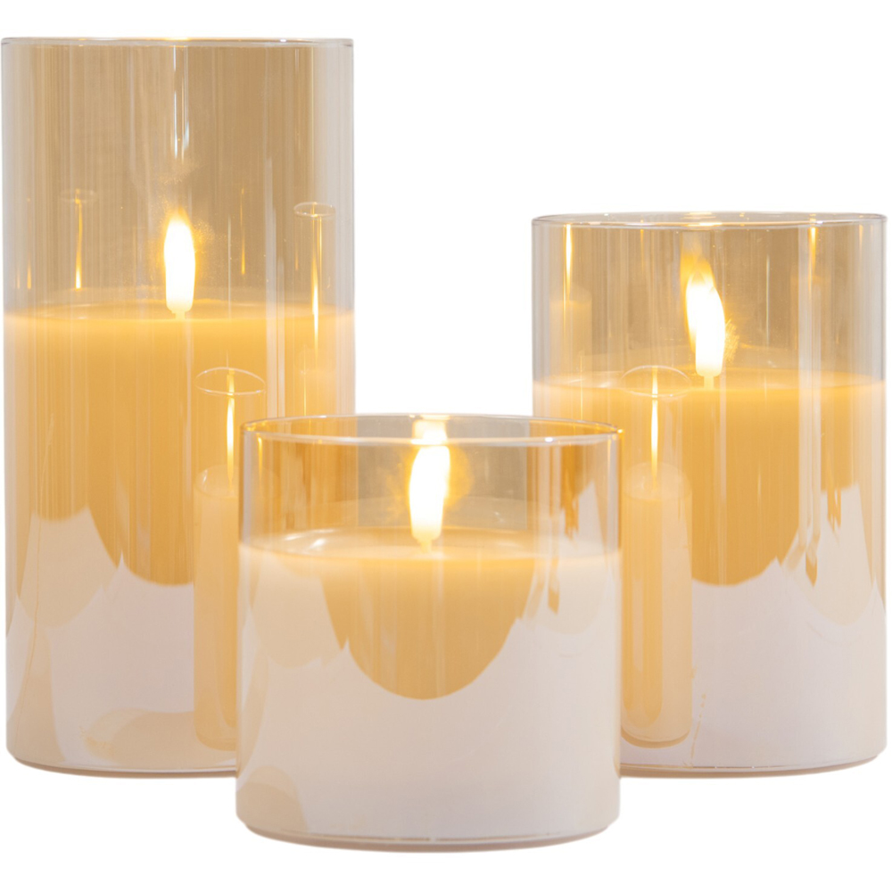 Triple Amber LED Hurricanes Image 1