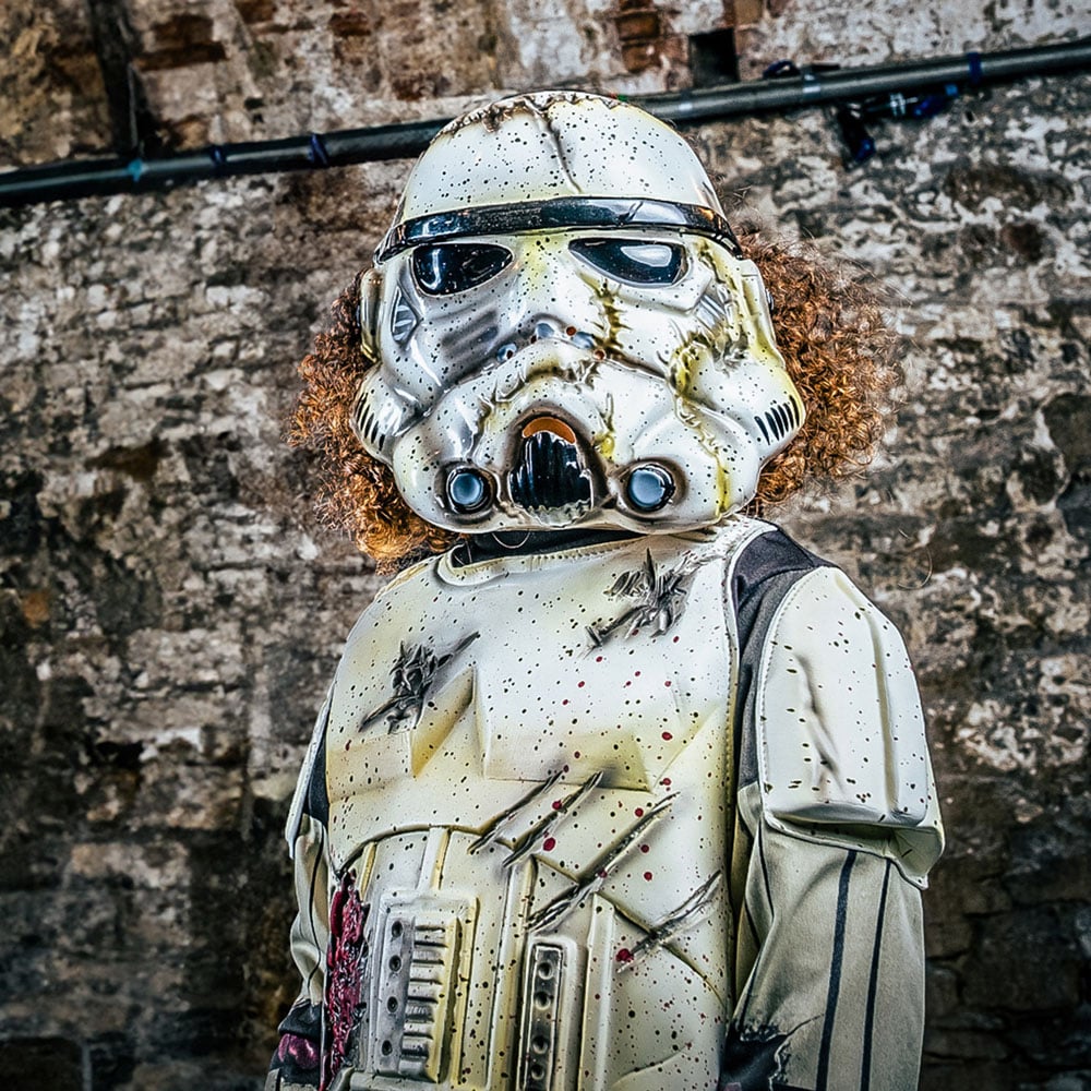 Star Wars Death Trooper Kids Halloween Costume 7 to 8 Years Image 2