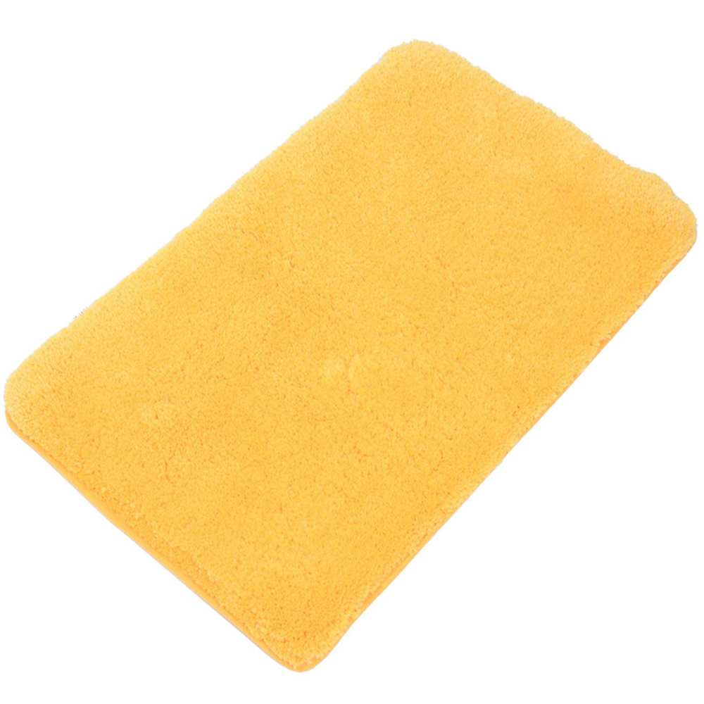 Deluxe Microfibre Bath Mat - Ochre Image