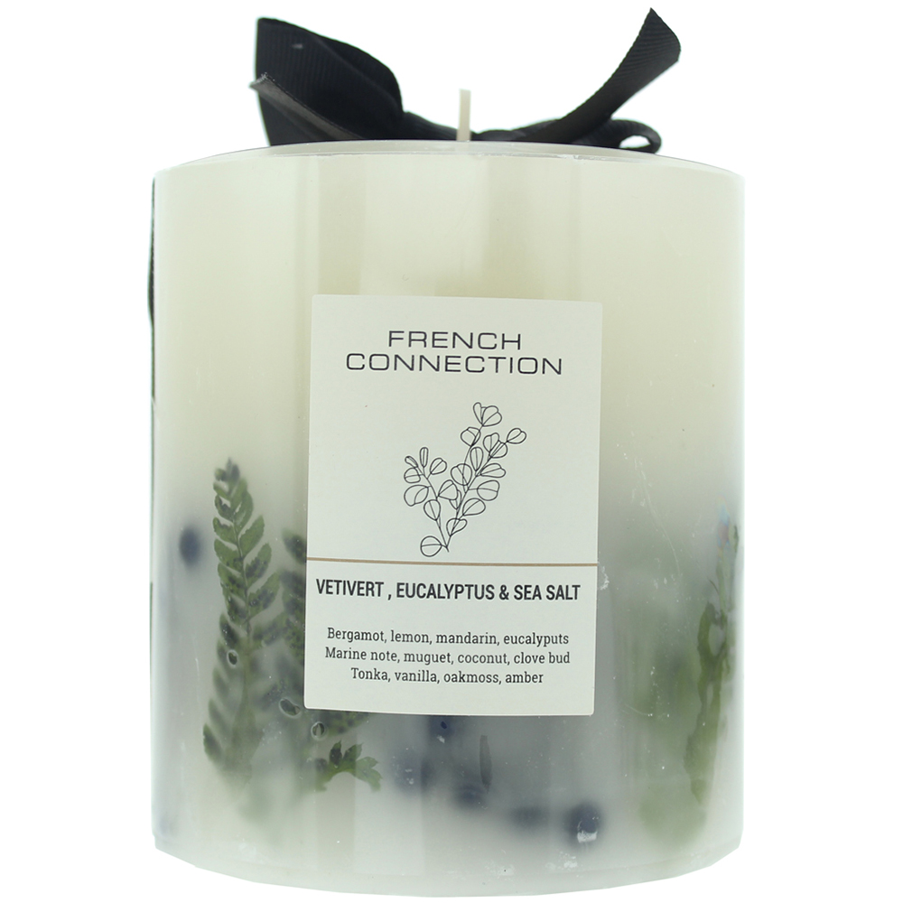 French Connection Botanical Collection Vetivert Eucalyptus and Sea Salt Scented Candle Image
