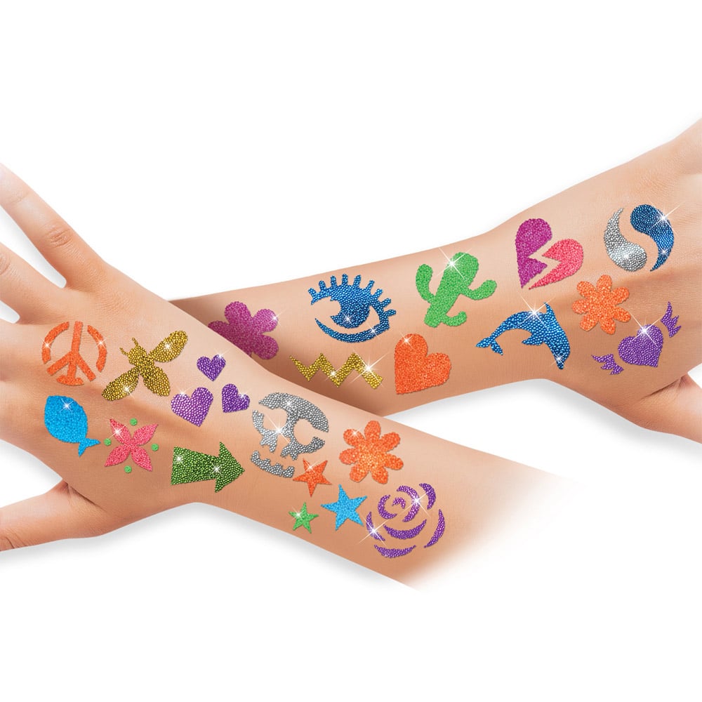 Small World Toys Make Your Own Shimmering Mini-Pearl Tattoo Kit Image 4