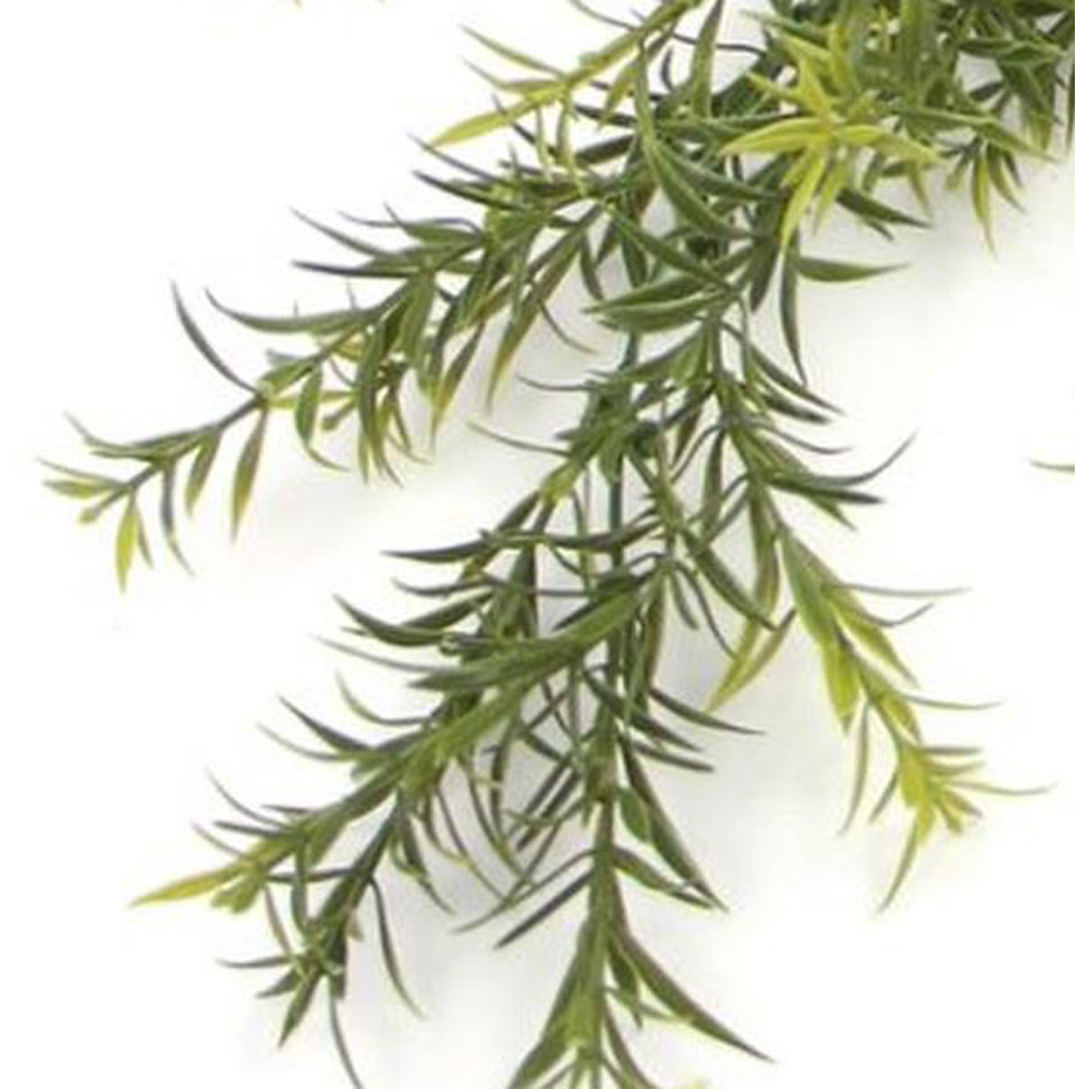 Leaf Spider Fern Hanging Artificial Plant 3ft Image 3