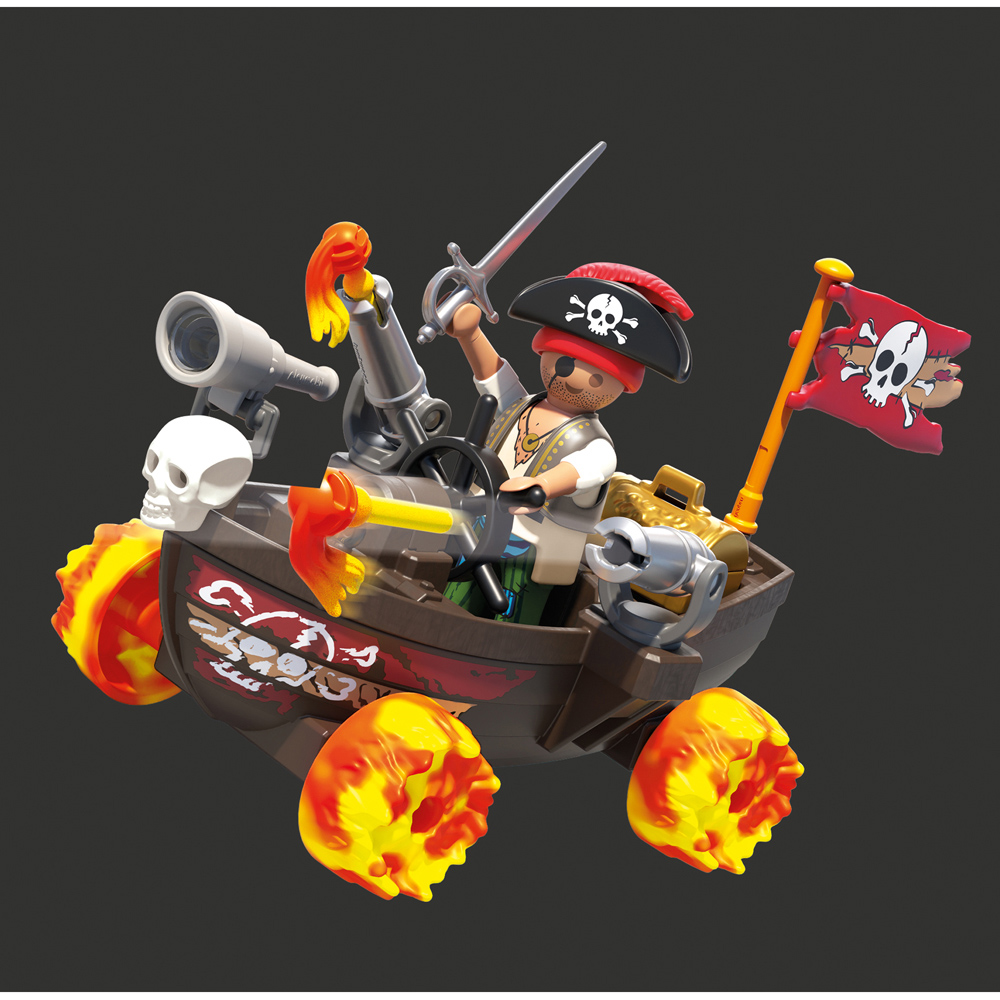 Playmobil Racing Pirate Boat Playset Image 4