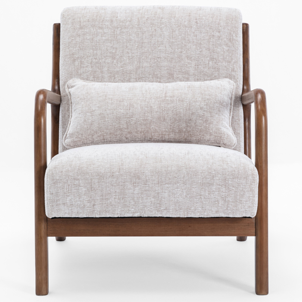 Otis Natural Woven Chenille Chair Image 2