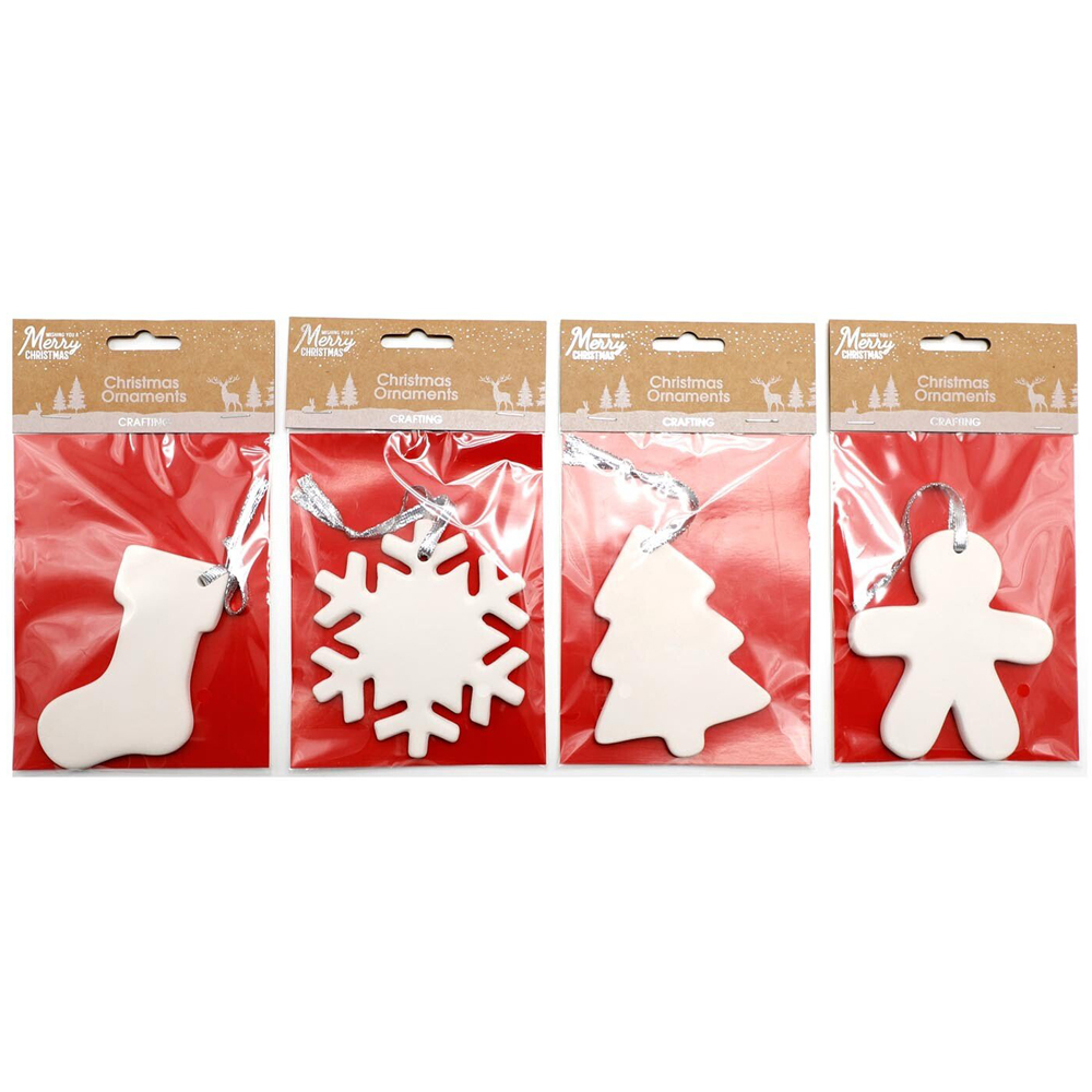 Christmas Ornament with Paint Image