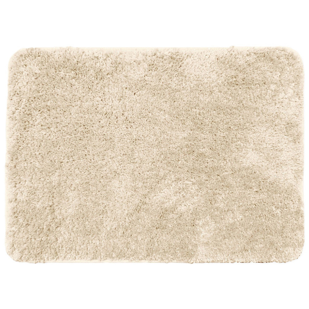 Allure Bath Fashions Sparkle Bling Beige Non Slip Bath Mat 40 x 60cm Image 1