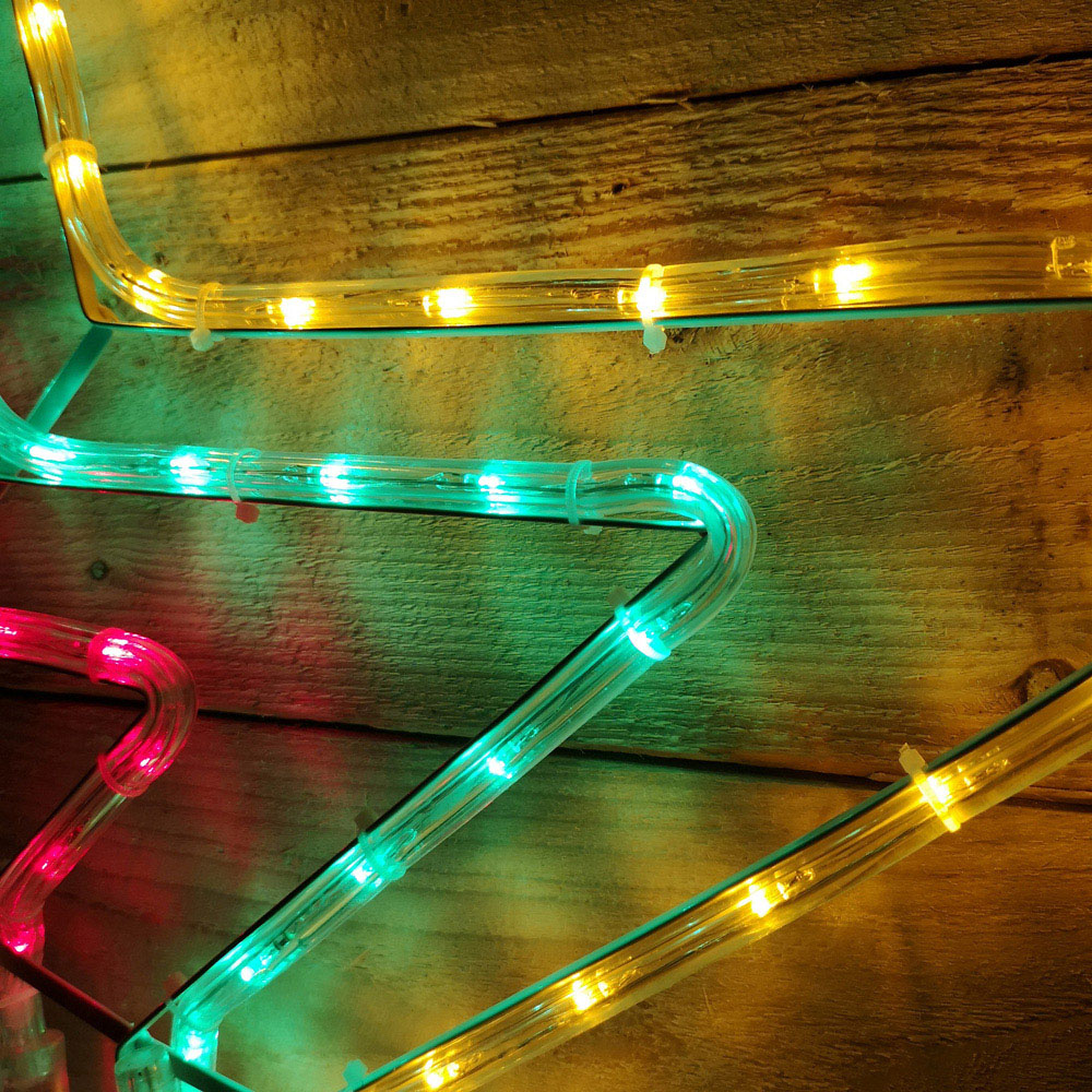 Samuel Alexander Multicolour Star LED Outdoor Christmas Decoration 60cm Image 4