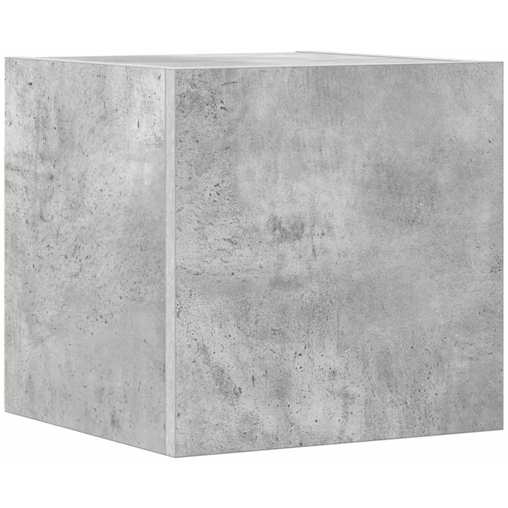 vidaXL 7 Door Concrete Grey Wall Mounted TV Cabinet Image 6