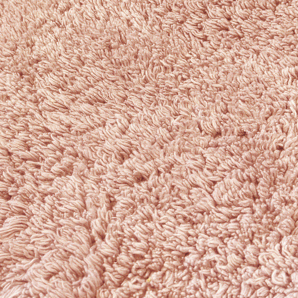 Allure Bath Fashions 2 Piece Scallop Blush Pink Bath Mat Set Image 3