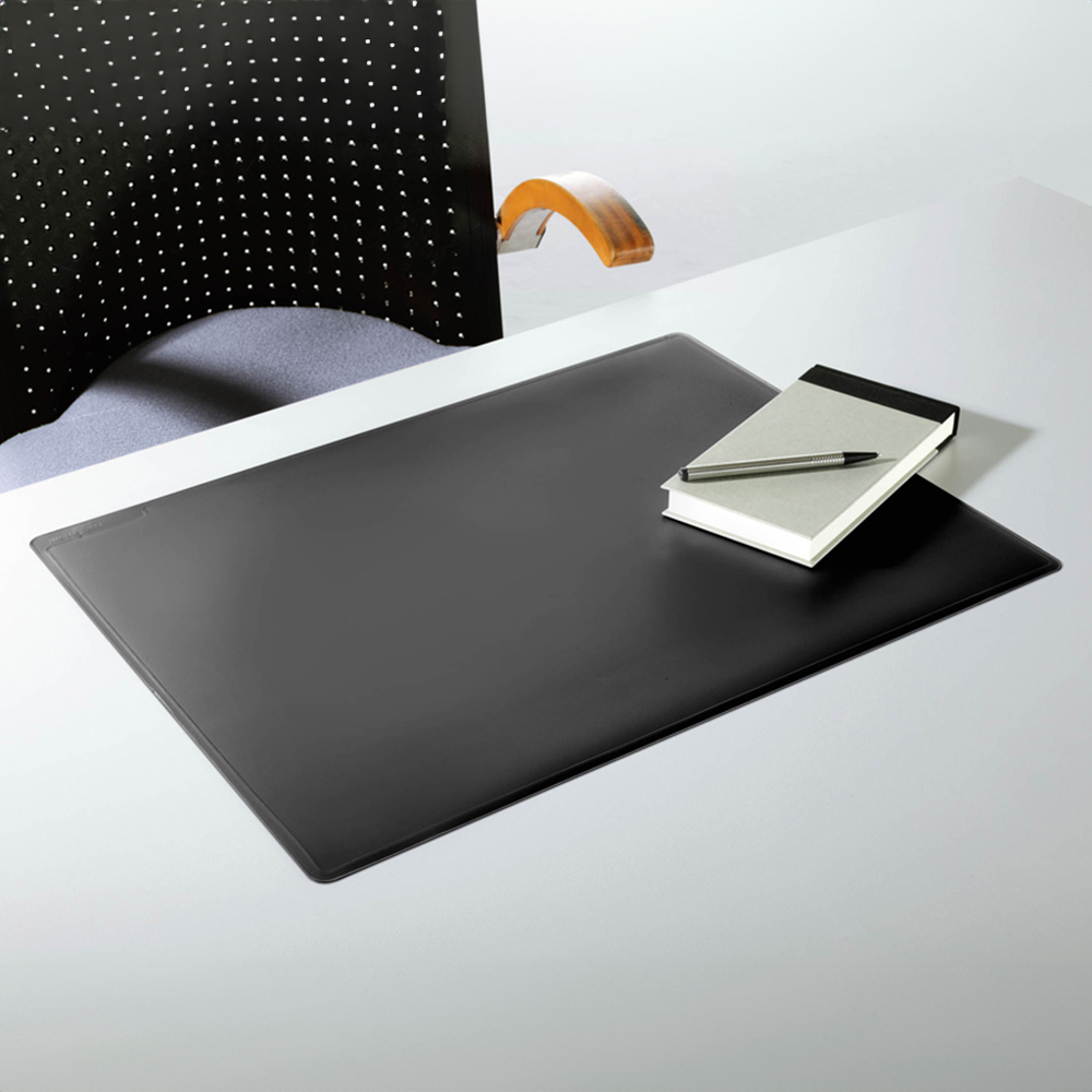 Durable Black Smooth Non-Slip Desk Mat 53 x 40cm Image 5