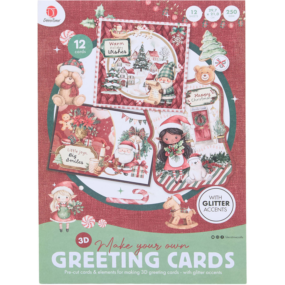 Make Your Own Christmas Cards Set Image 6