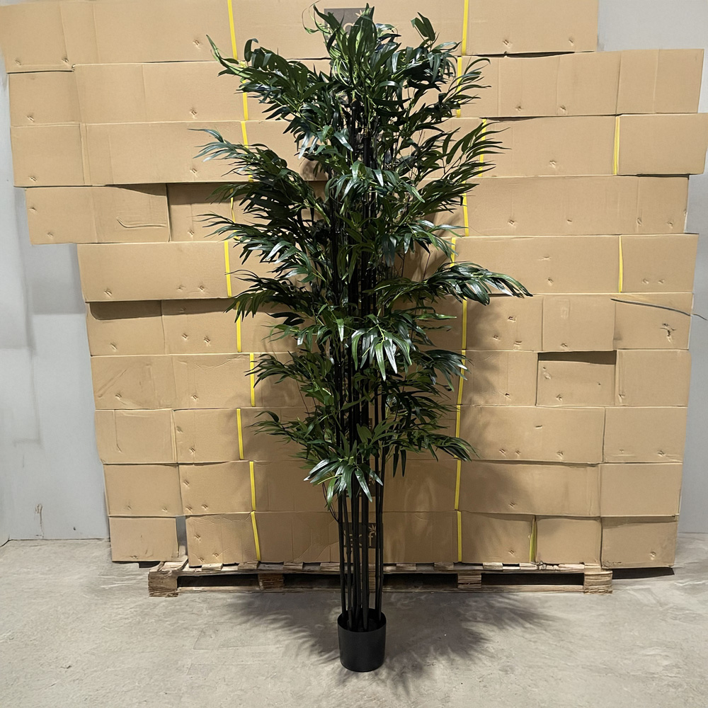 Leaf Bamboo Fire Retardant Artificial Tree 6.56ft Image 2