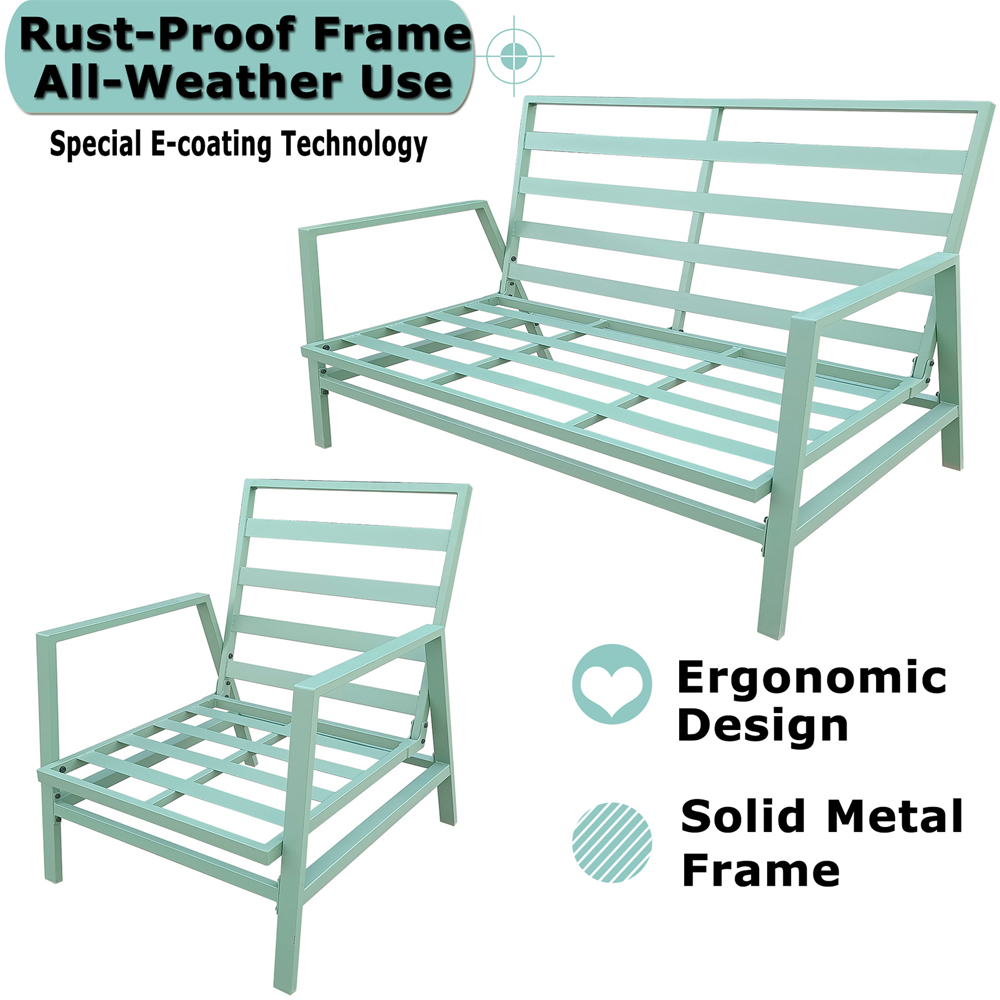 Furniture One 4 Seater Garden Lounge Set Image 6