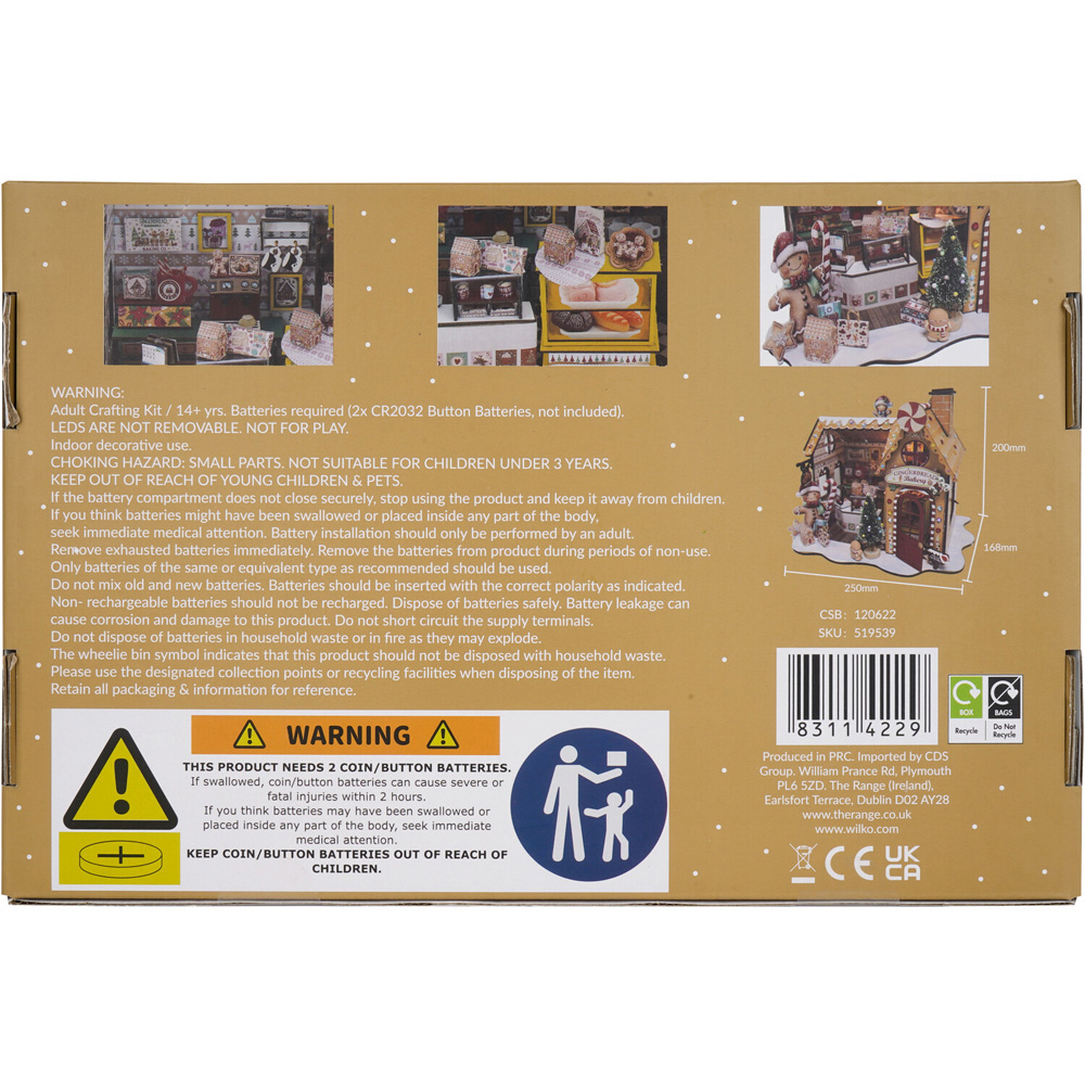 Mini Gingerbread Bakery Kit Image 4
