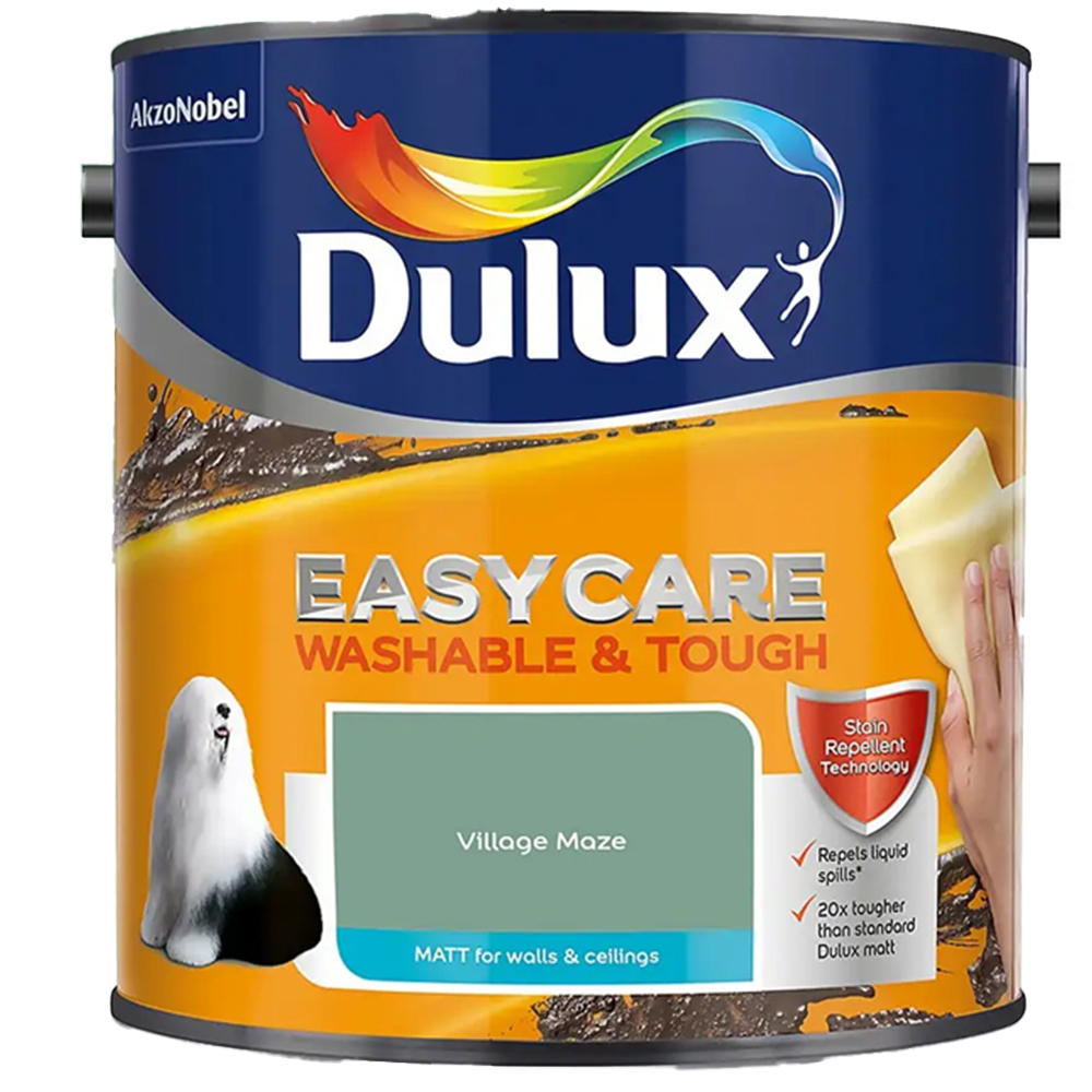Dulux Easycare Washable & Tough Village Maze Matt Paint 2.5L Image 2