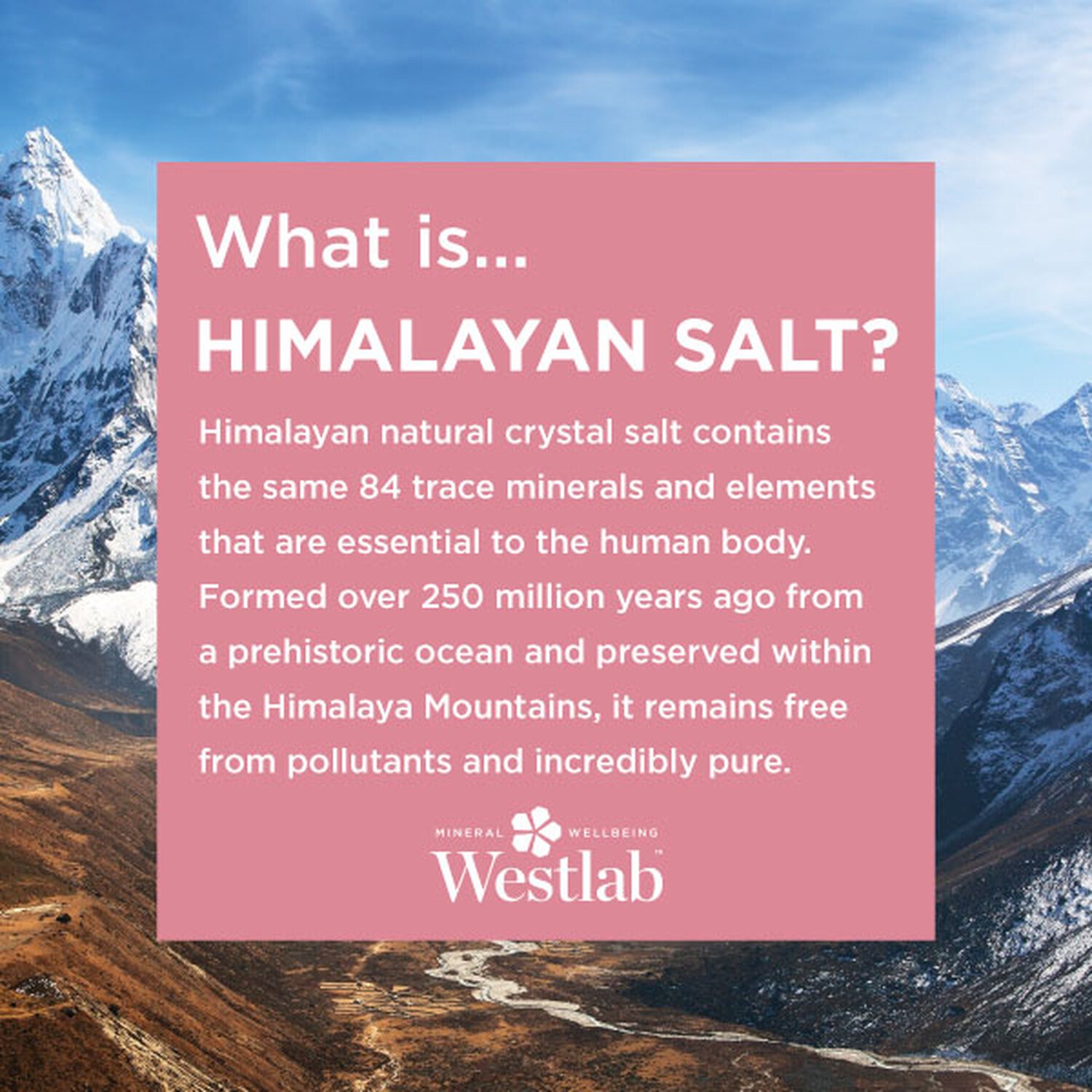 Westlab Pure Himalayan Bath Salt Image 3