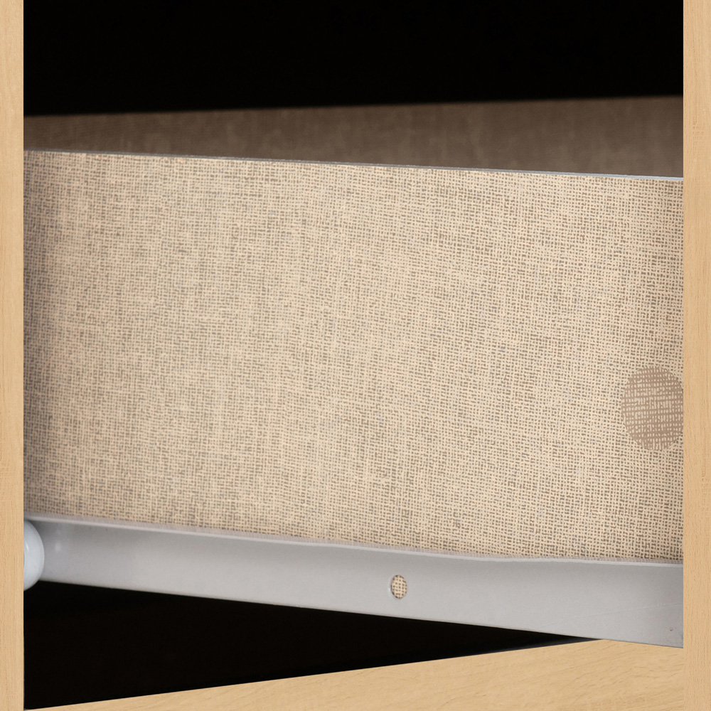 Seconique Nevada 2 Drawer Sonoma Oak Bedside Table Image 5