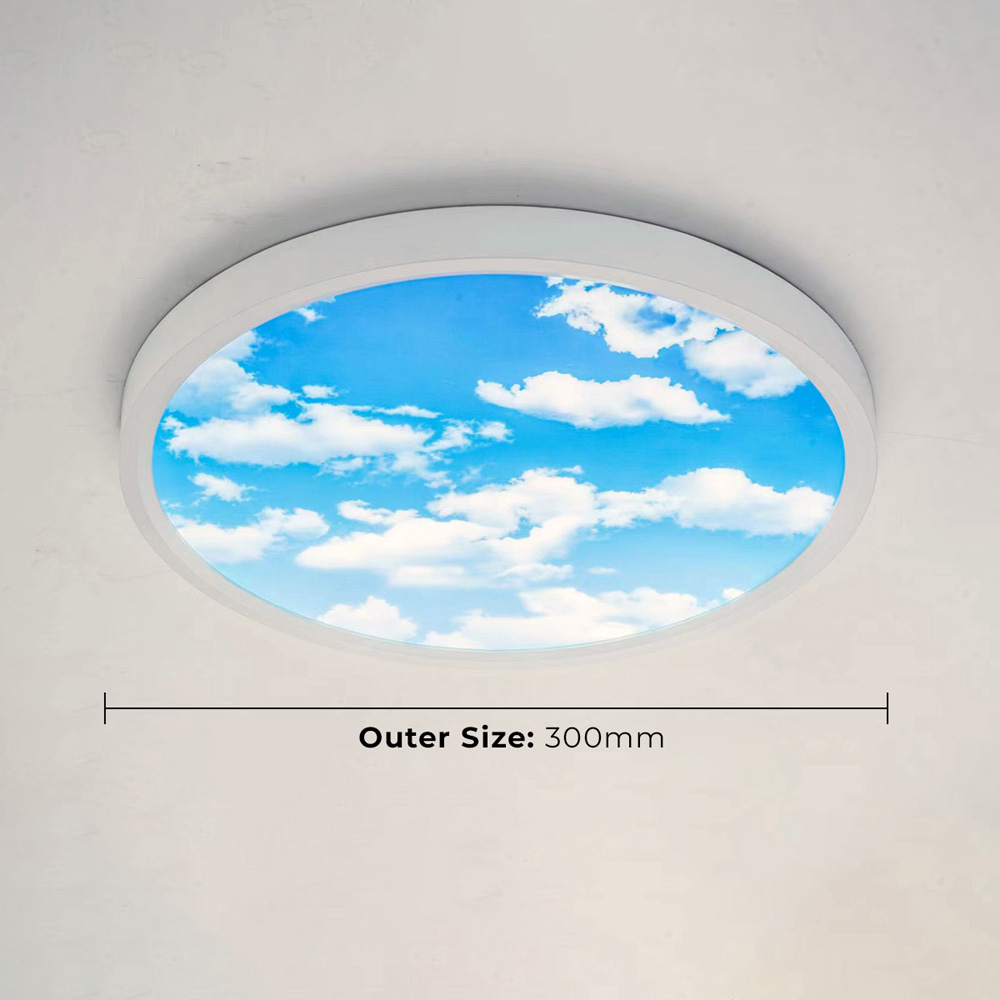 ENER-J Surface Mounted Sky LED Ceiling Light 4 Pack Image 9