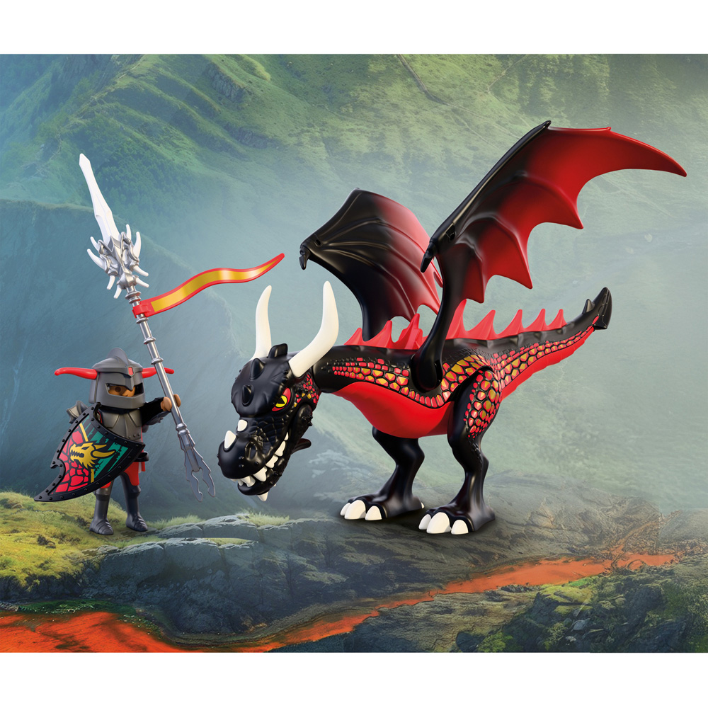Playmobil Black Dragon Playset Image 8