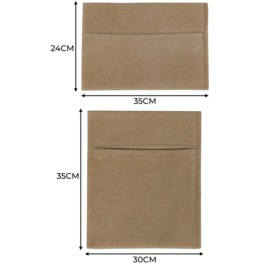 Monster Shop Beige Storage Pouches 2 Pack Image 5
