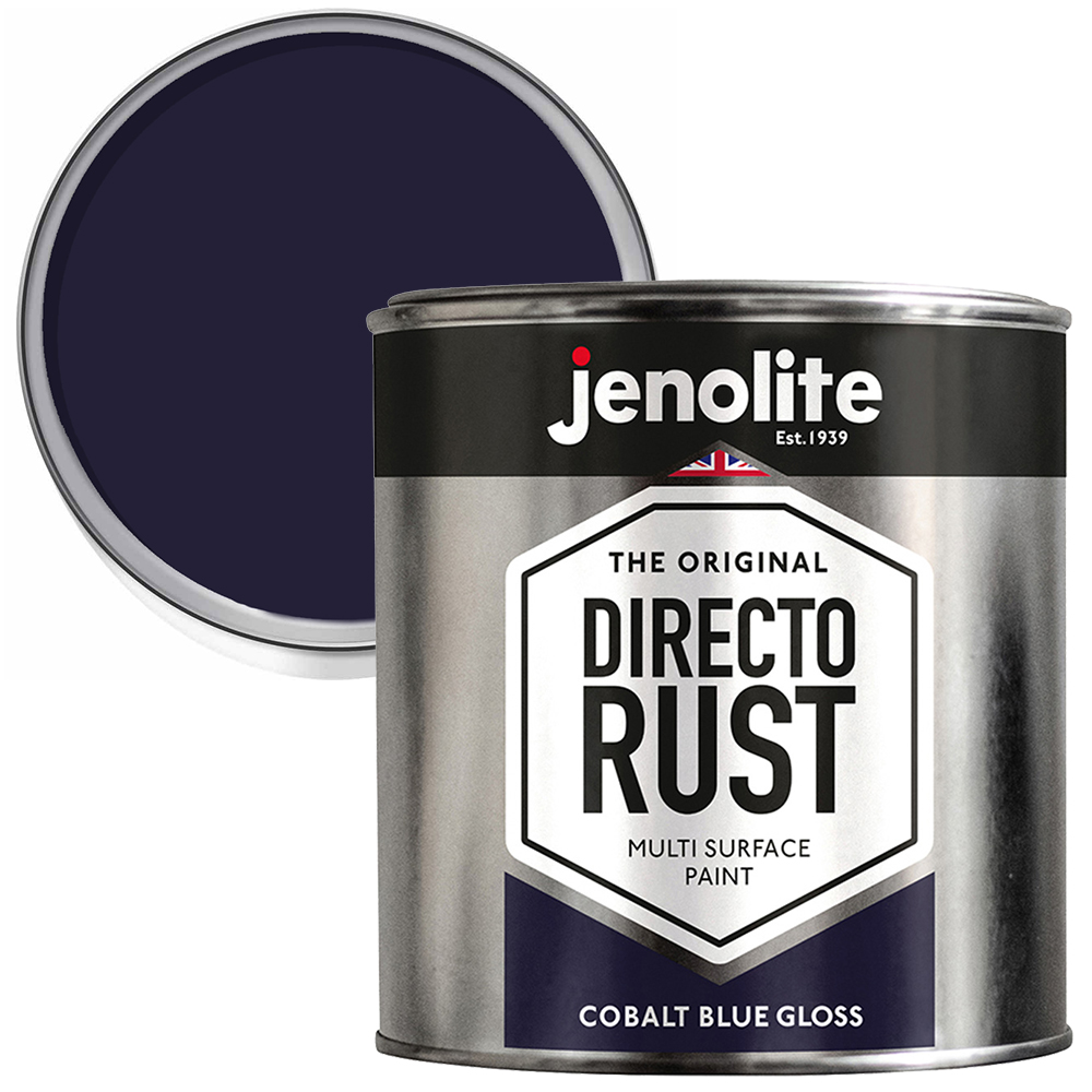 Jenolite Directorust Cobalt Blue Gloss 1L Image 1