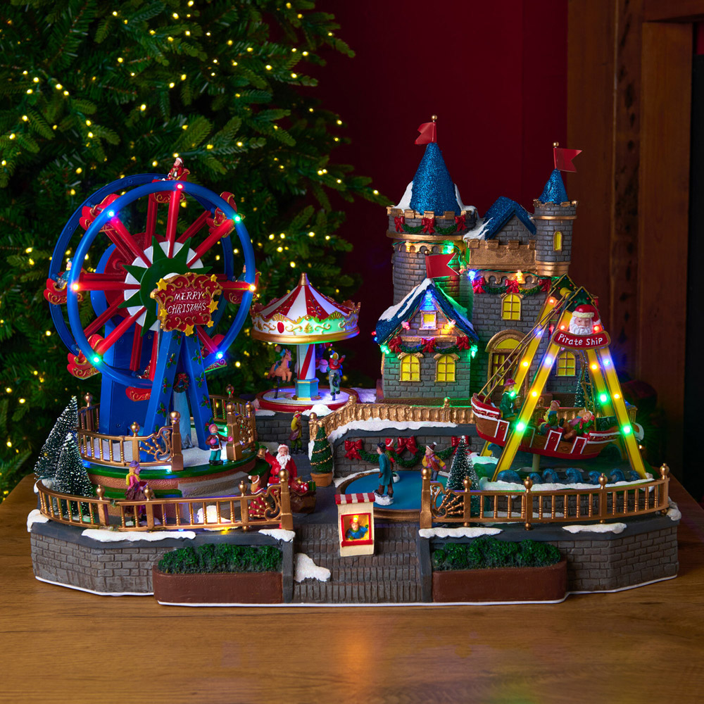LED Christmas Fairground Model Image 2