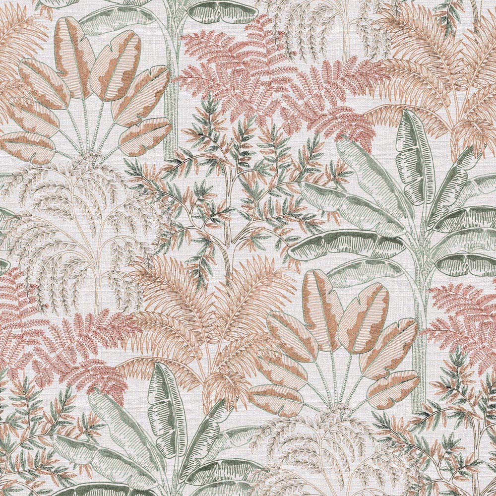 Superfresco Easy Intrigue Sunset Orange Wallpaper Image 1