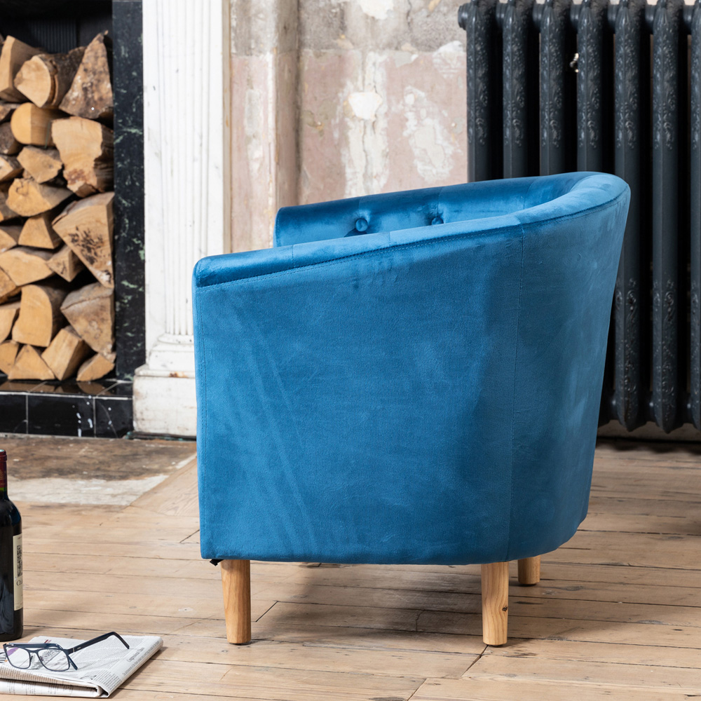 Artemis Home Clio Blue Accent Chair Image 3