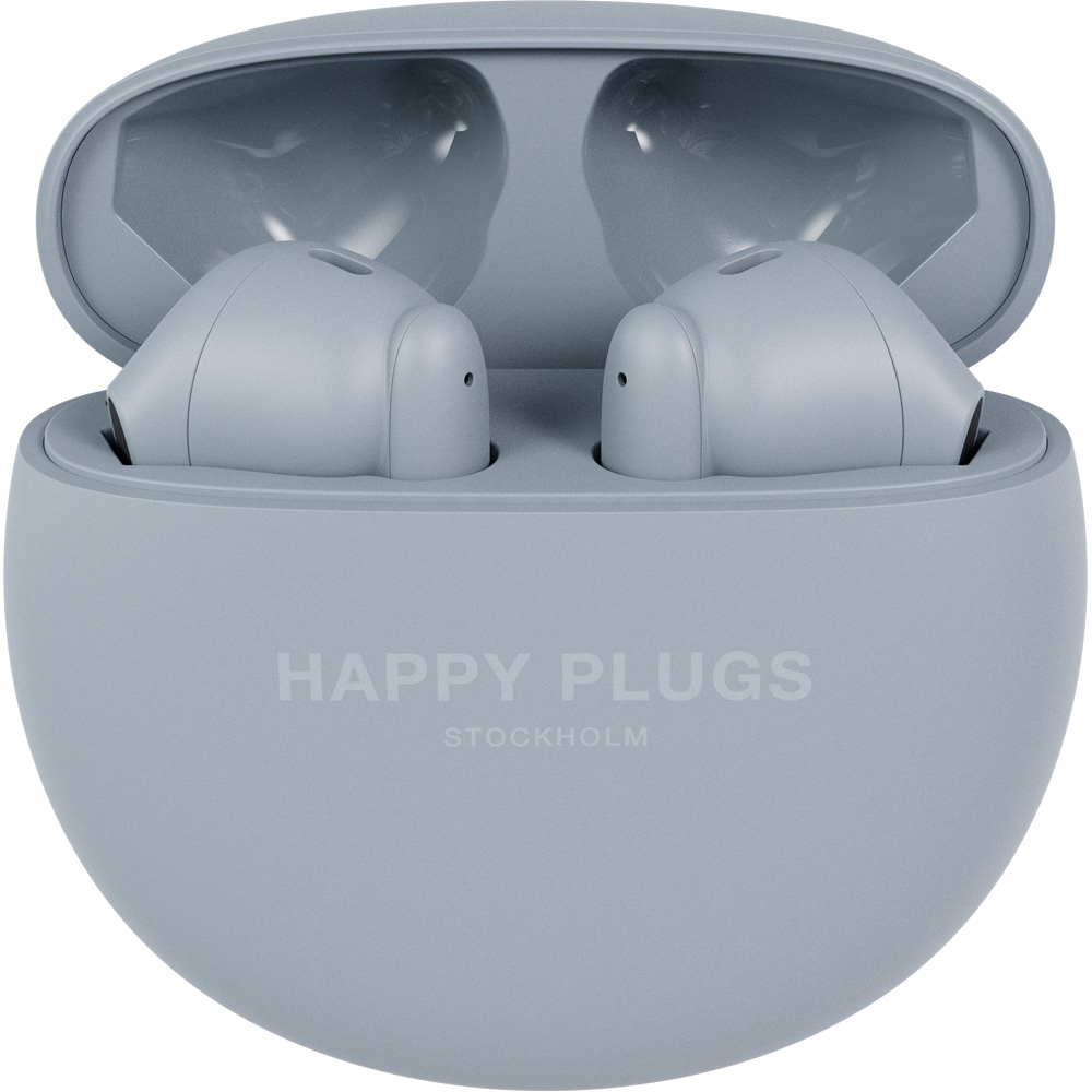 Happy Plugs Joy Lite Blue Wireless Bluetooth Earbuds Image 2