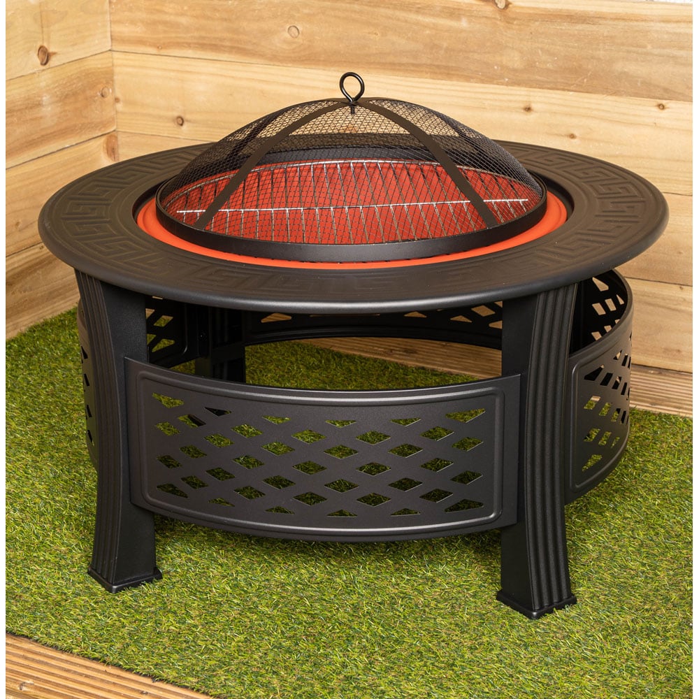 Samuel Alexander Firepit Patio Heater with Cover 80cm Image 5