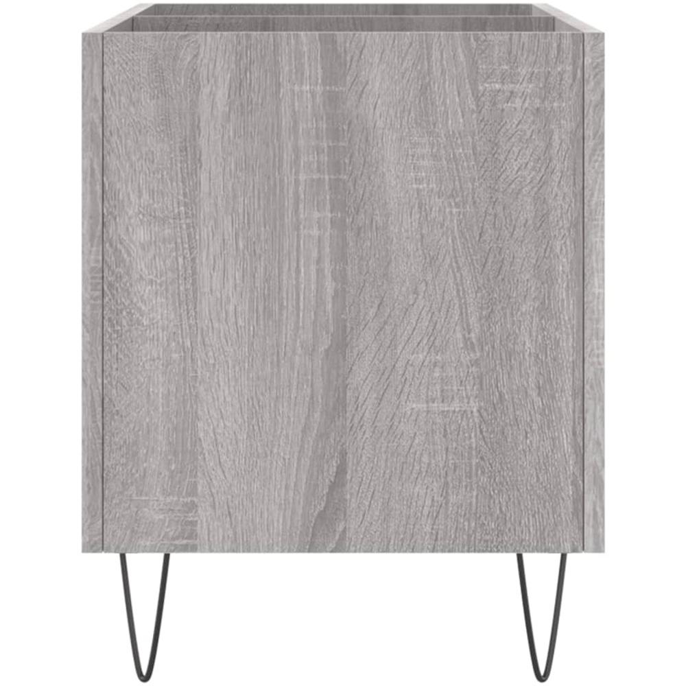 vidaXL Grey Sonoma Record Cabinet Image 5