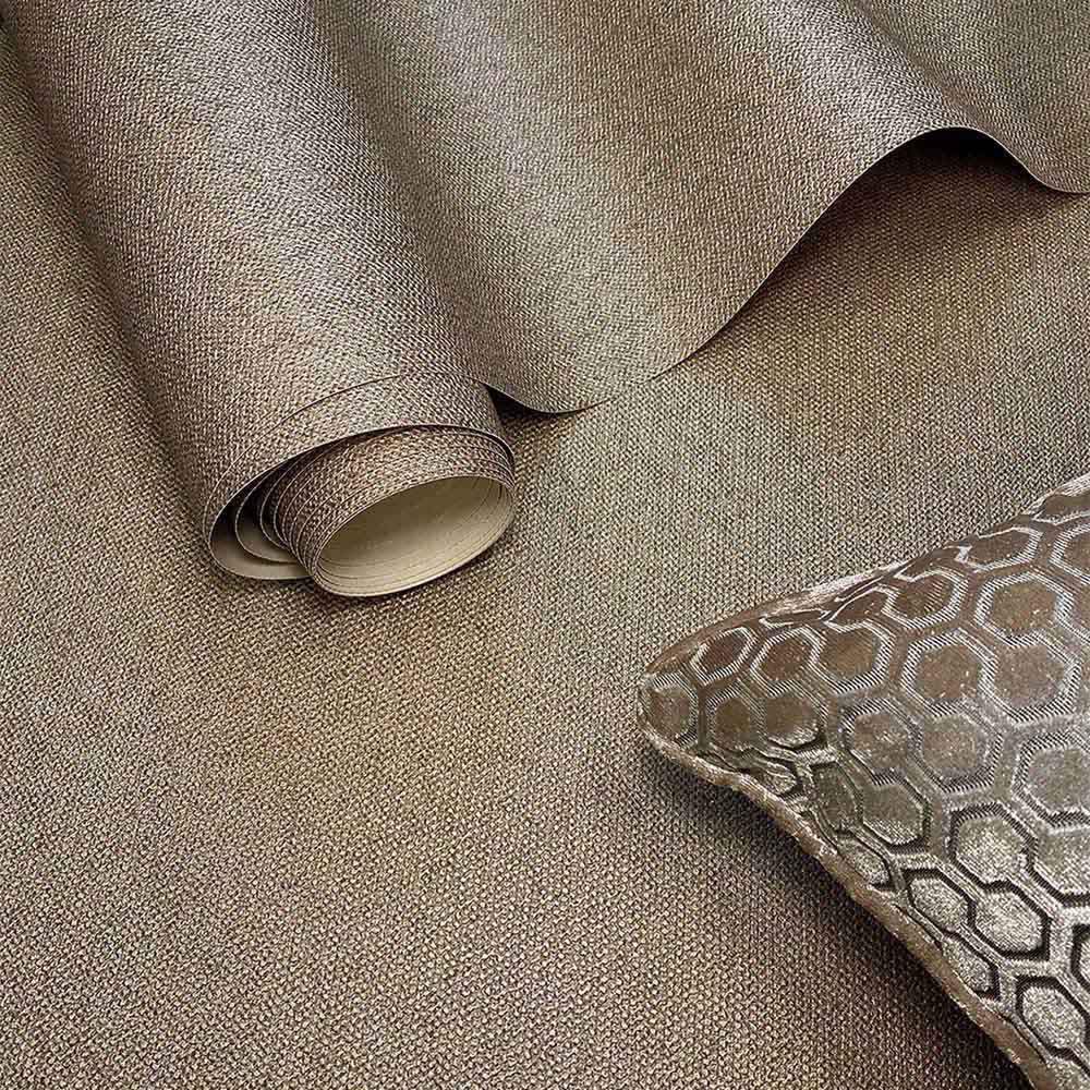 Belgravia Décor Ciara Texture Mocha Wallpaper Image 3