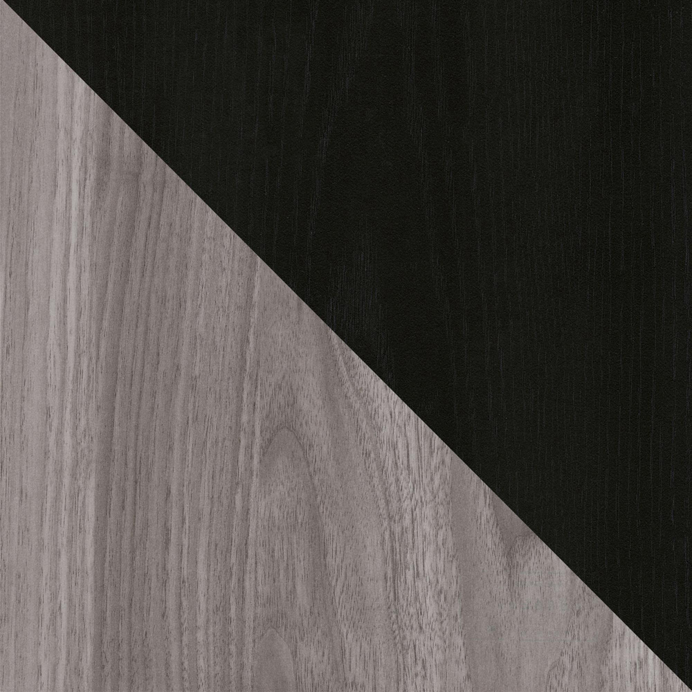 Dorel Copley Single Drawer Black Oak End Table Image 7